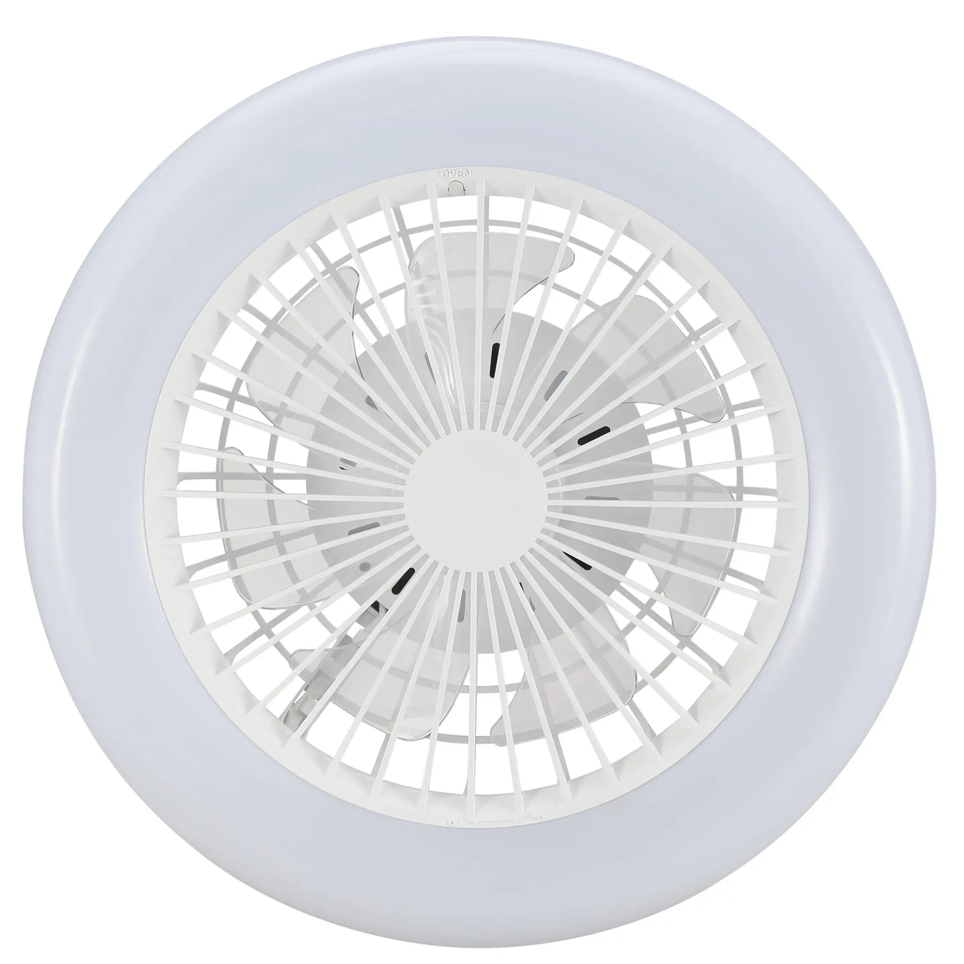 Brilliant LED-Deckenventilator Montero 42cm weiß RGB