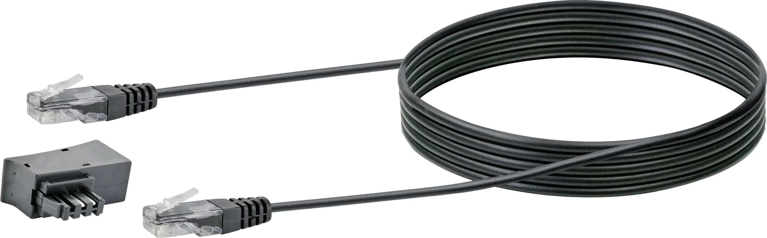 Schwaiger TAE/DSL Steckeradapter mit Modemkabel