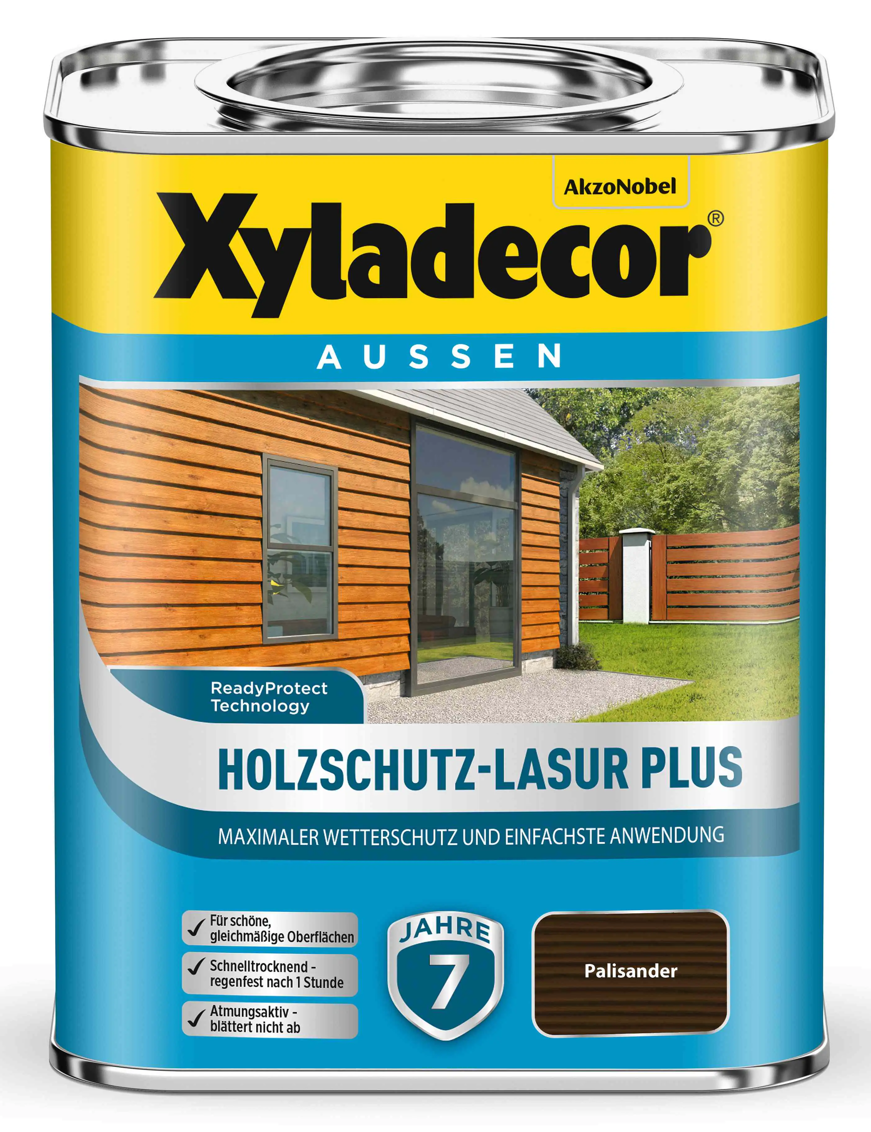Xyladecor Holzschutz-Lasur 750 ml palisander Plus Xyladecor Holzschutz-Lasur 750 ml palisander Plus
