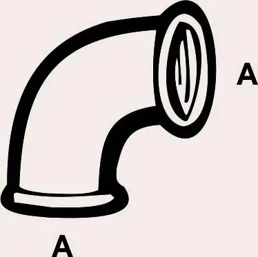 Cornat Temperguss-Winkel 90 ° 1 1/4 '' 2 Muffen verzinkt