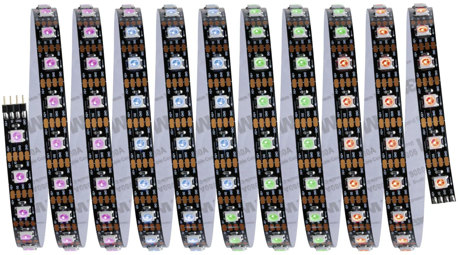 Paulmann Entertain LED Stripe Dynamic Rainbow Komplettset 3m RGB kürzbar