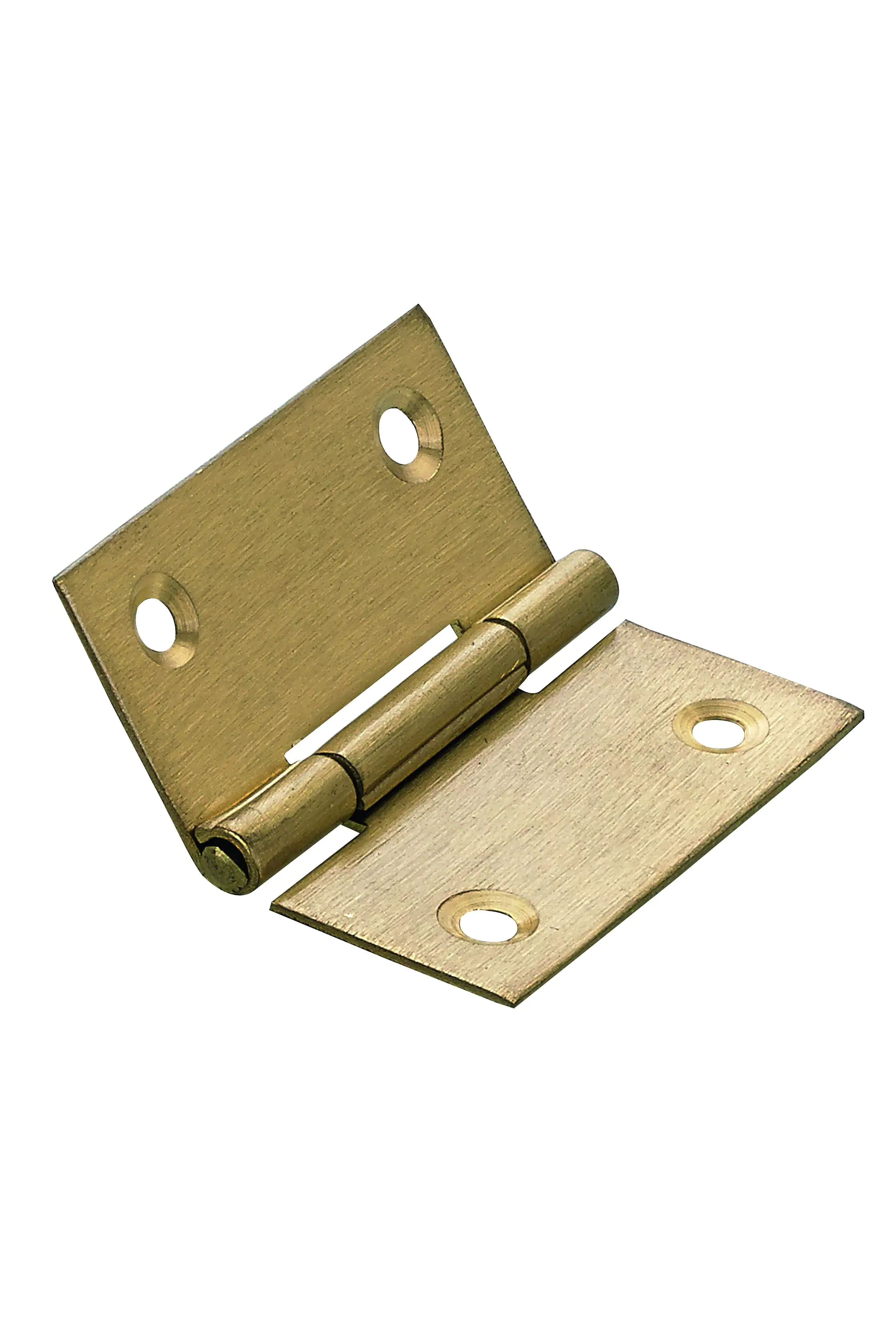 Hettich Käntiges Scharnier Messing, matt, 40 x 40 mm, 1 Stück