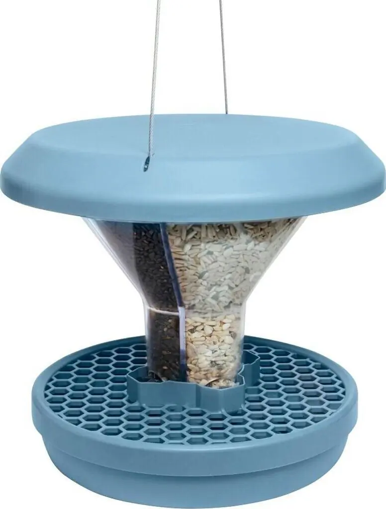 Swissinno Vogelfutterhaus Davos hellblau Swissinno Vogelfutterhaus Davos hellblau