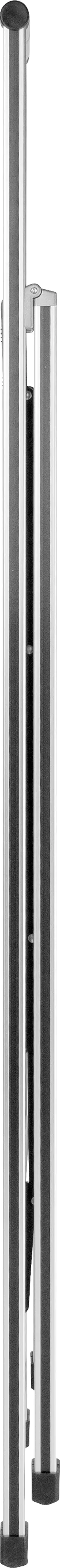 Wenko Trittleiter klappbar Sicherheitsleiter mit 4 rutschsicheren XXL-Stufen 2,80 m 