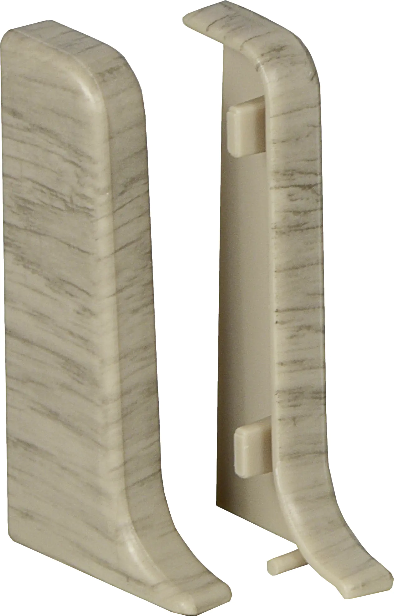 Endstück für Kunststoffleiste ku.050 kalkEiche