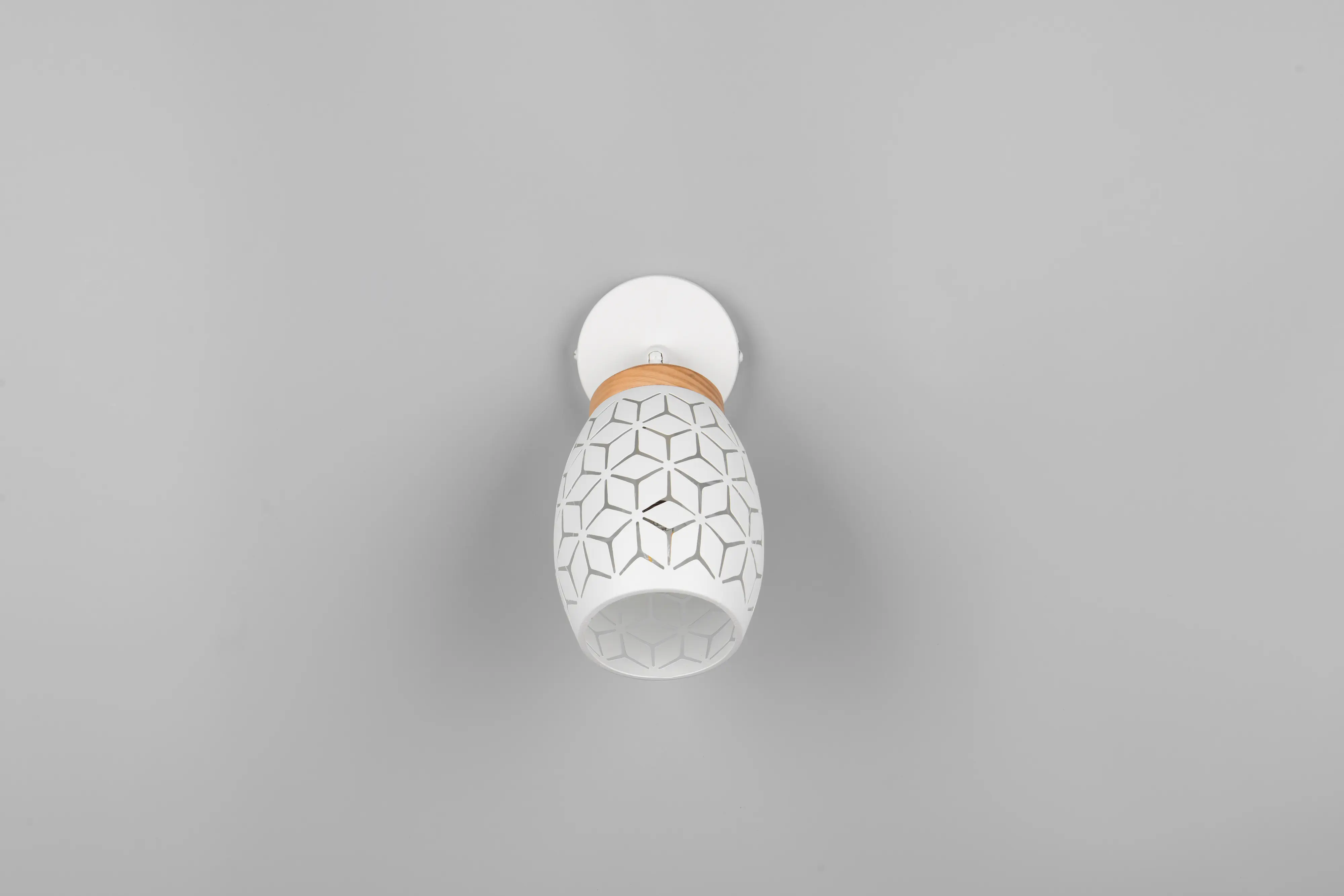 Trio Wandlampe 1er Spot Spot Bidar Ø 12 x 27 cm weiß matt