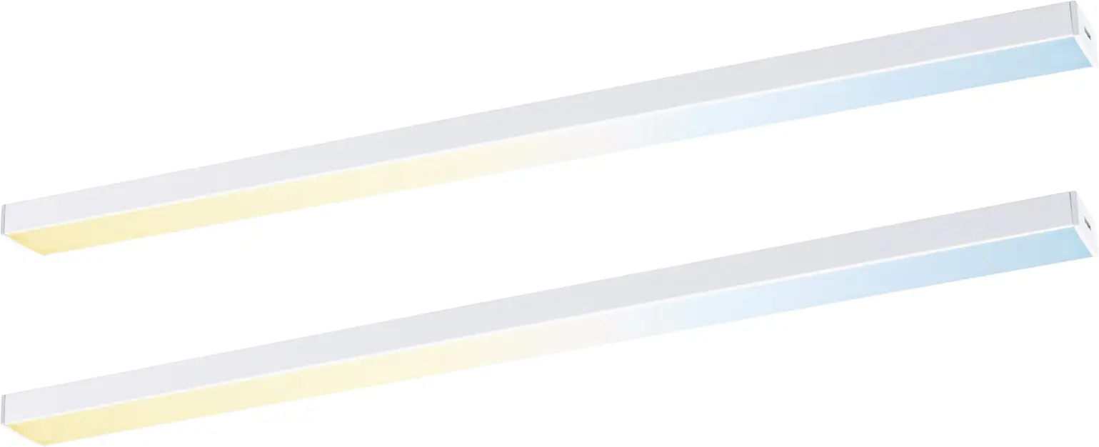 Paulmann LED Lichtleiste Inline Erweiterung weiß 35 cm TW 2er Set
