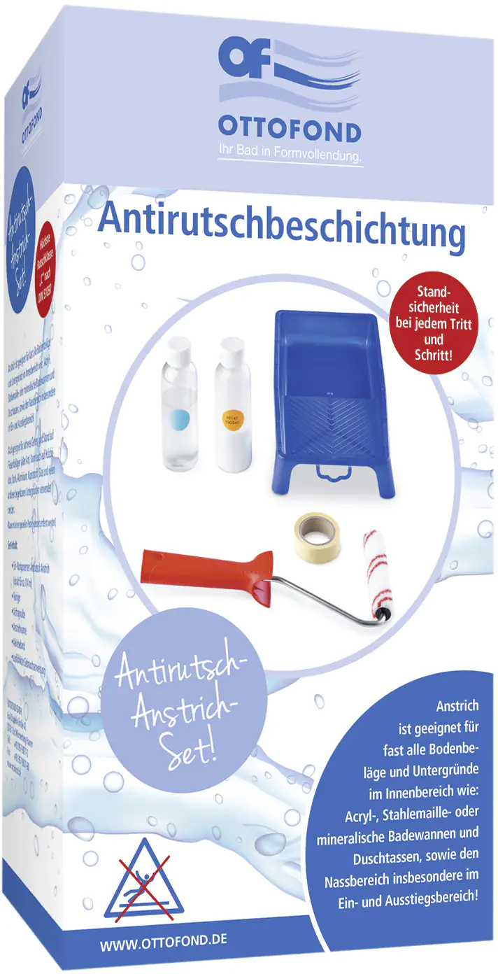 Ottofond Antirutsch-Anstrich-Set