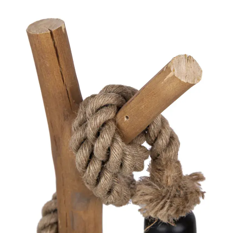 Globo Tischleuchte Nerida Ø 15 x 40 cm natur