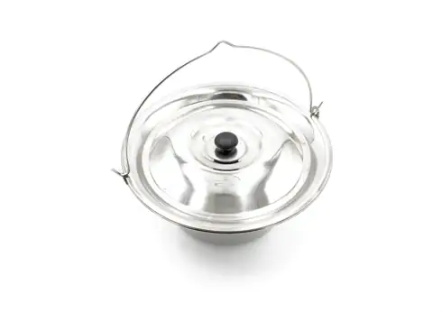 Su-Deco Gulaschkessel 13 Liter Edelstahl silber Su-Deco Gulaschkessel 13 Liter Edelstahl silber