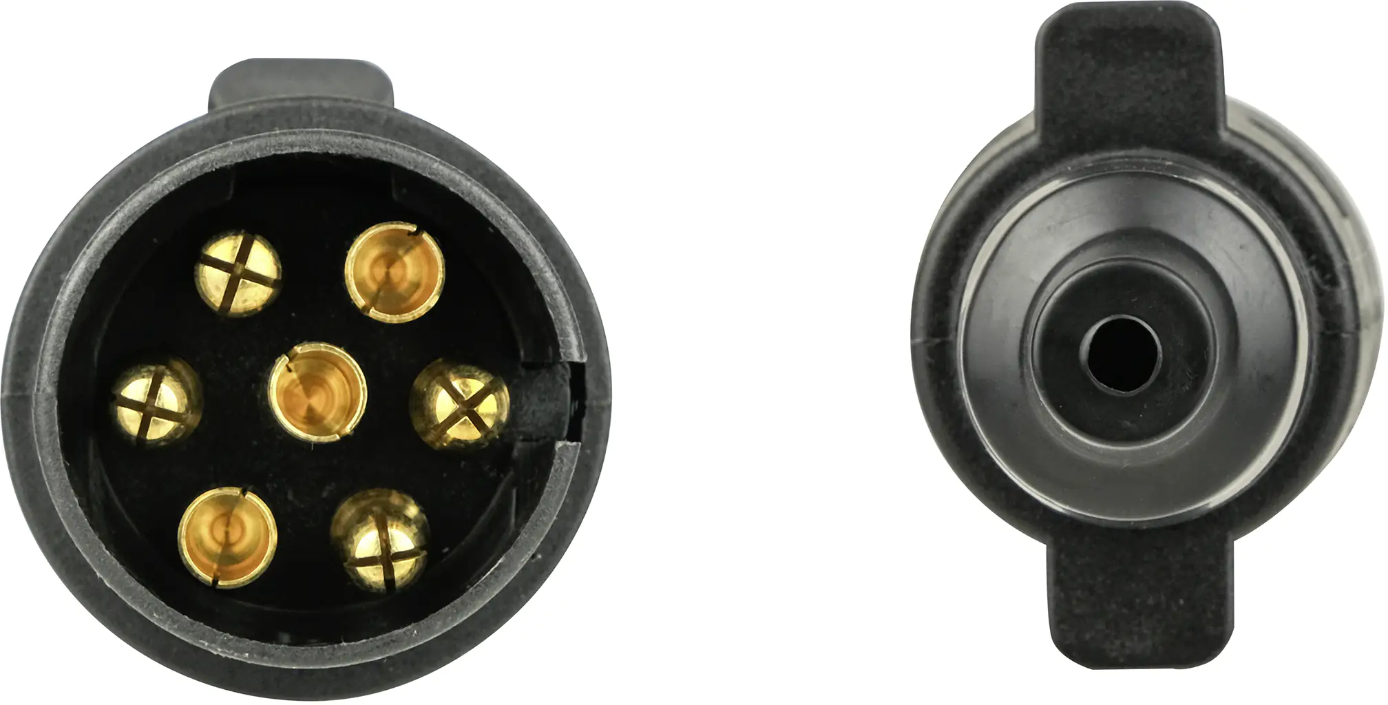 LAS Stecker 7-polig schwarz