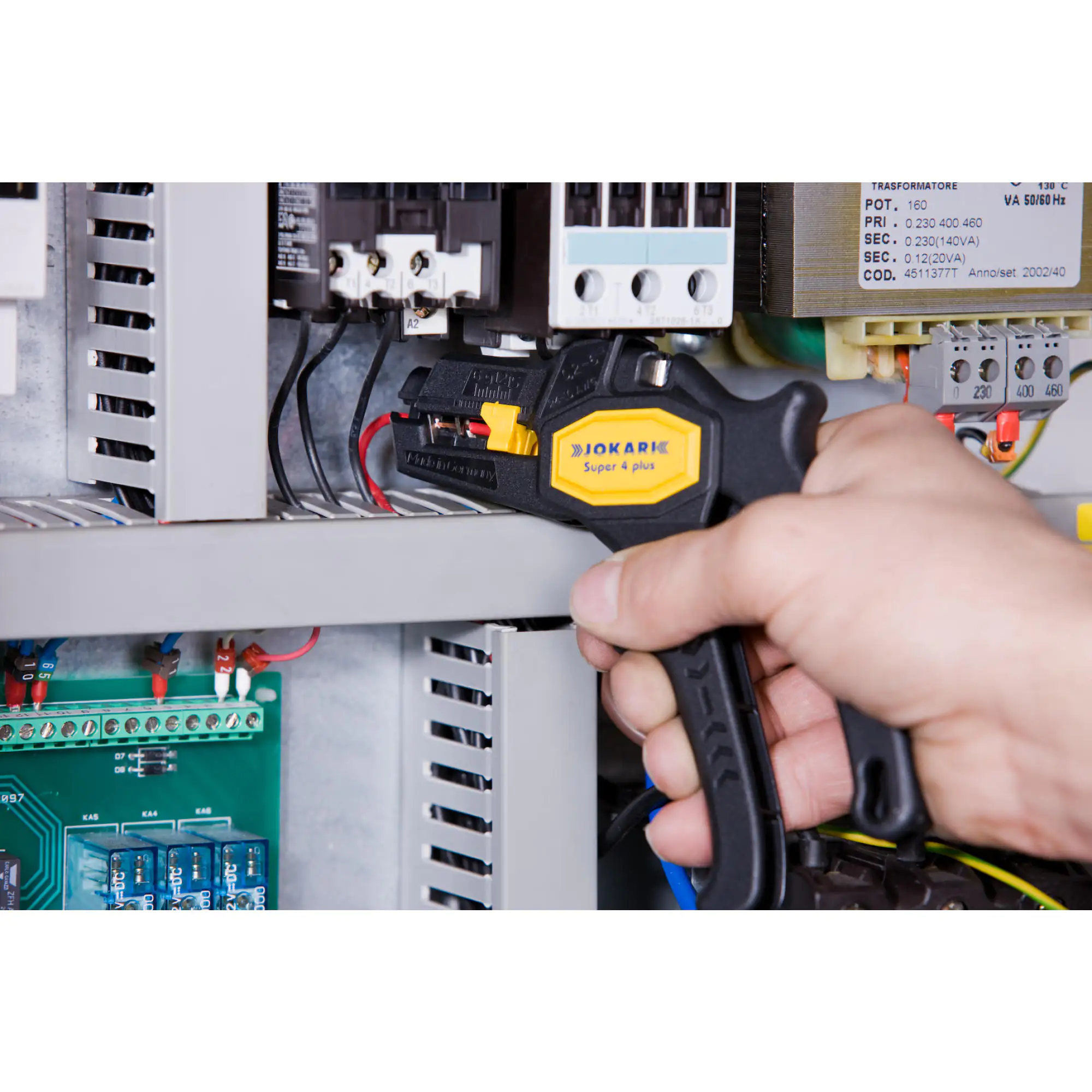 JOKARI Abisolierzange Super4plus schwarz gelb