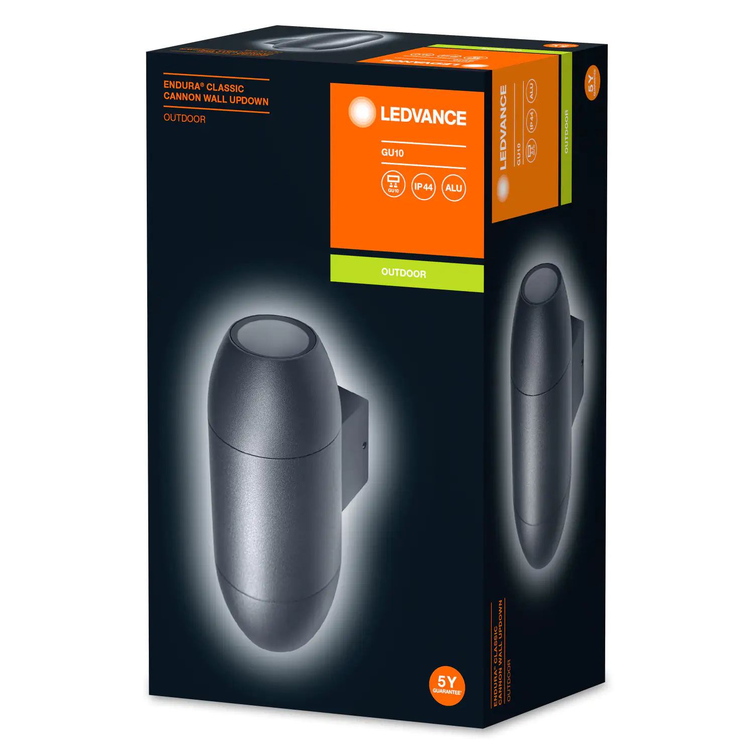 Ledvance Außenleuchte Endura Classic Cannon Wall GU10 Up & Downlight