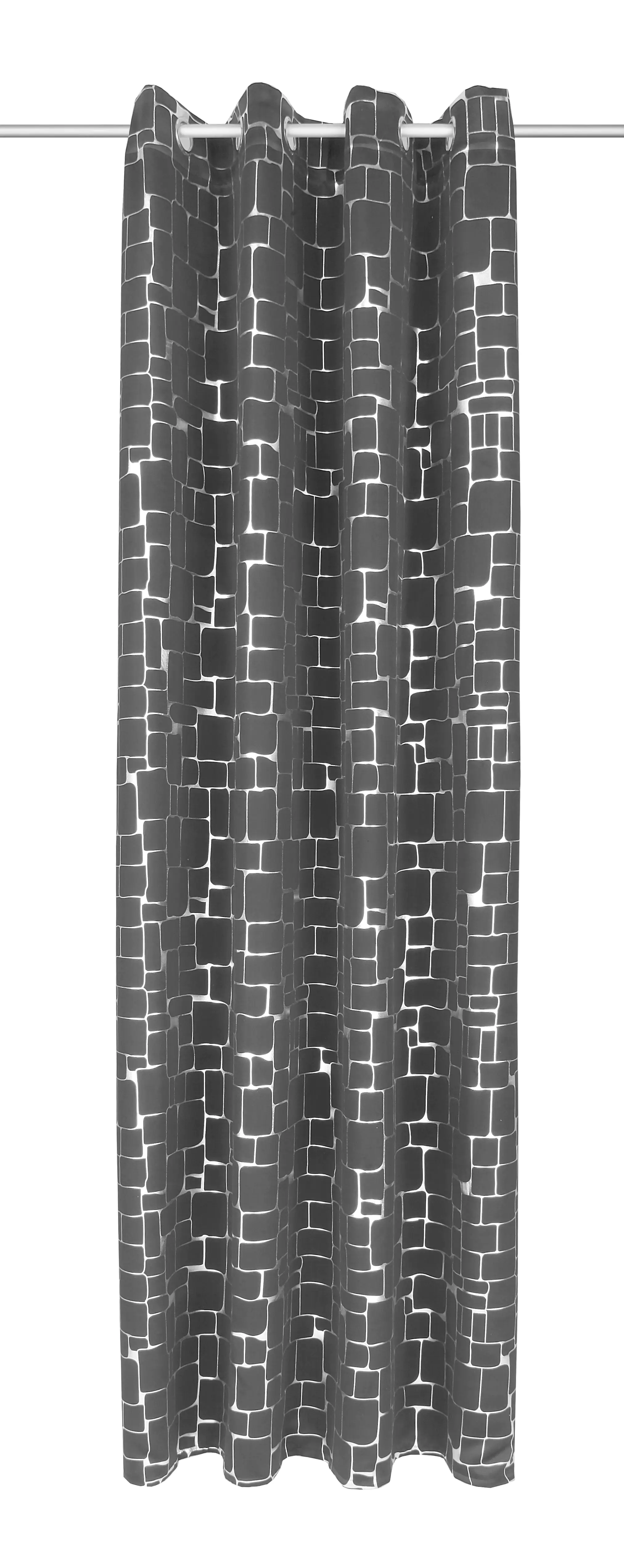 Neusser Collection Ösenschal Mauer Dimout, anthrazit, 135 x 245 cm