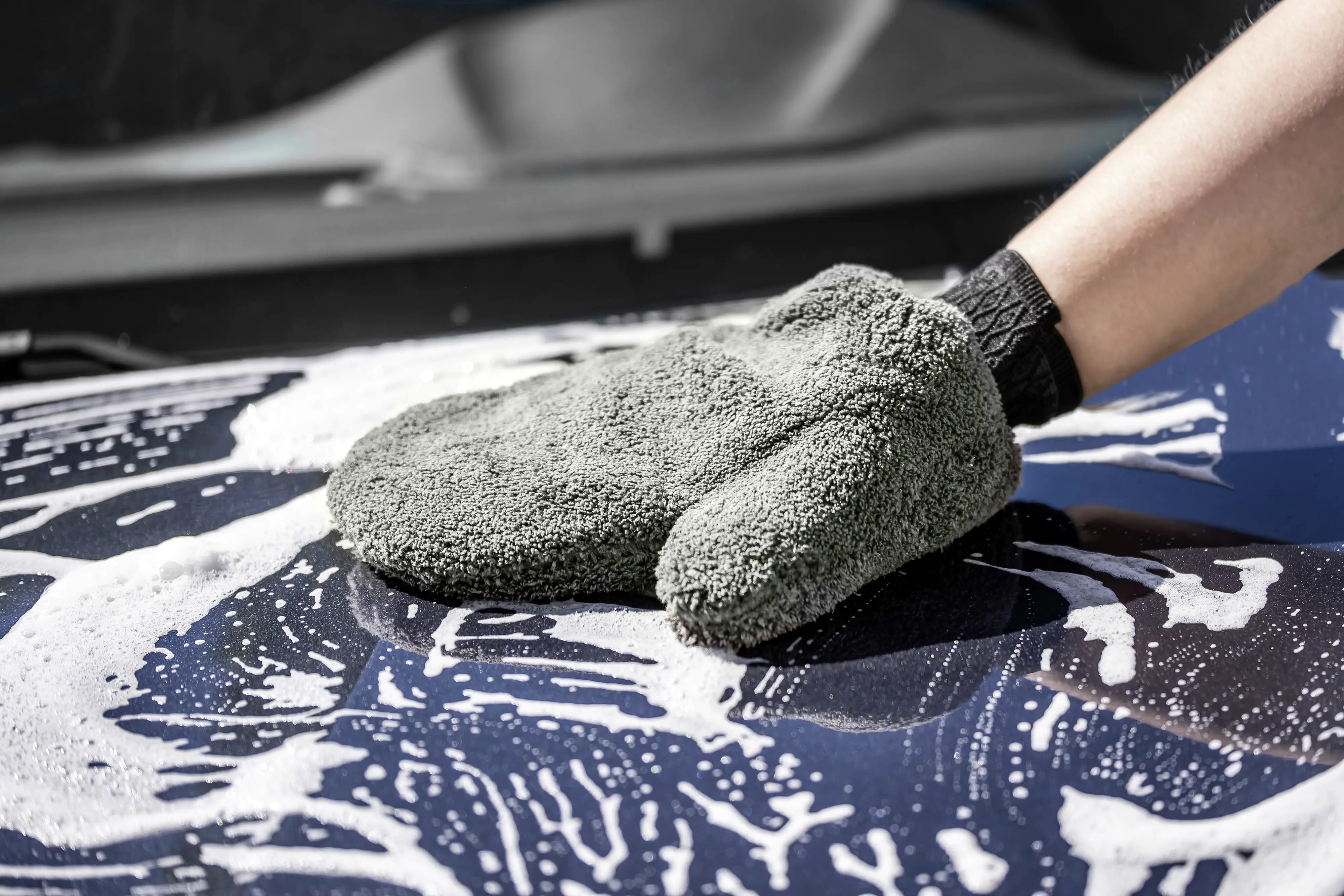 APA Wasch- und Polierhandschuh 29x20cm