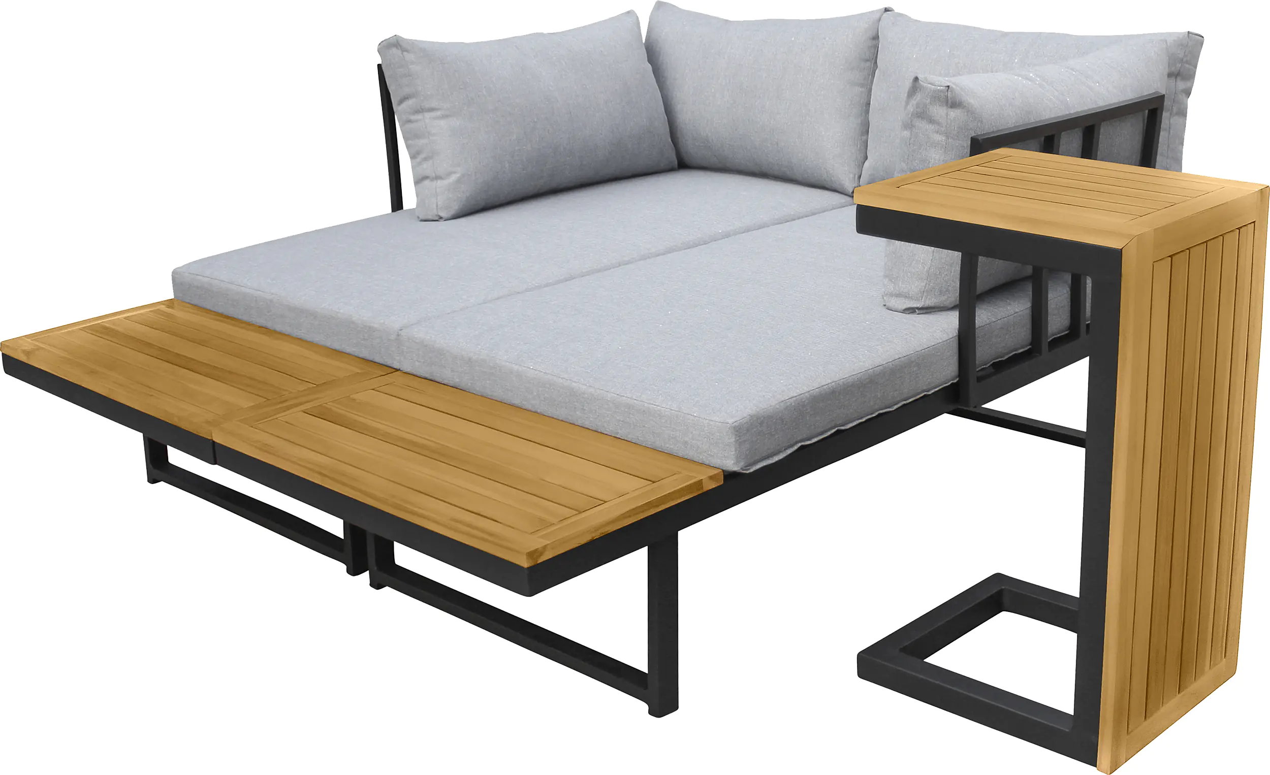 Primaster Gartenmöbel-Set Sungardo Aluminium/Teakholz