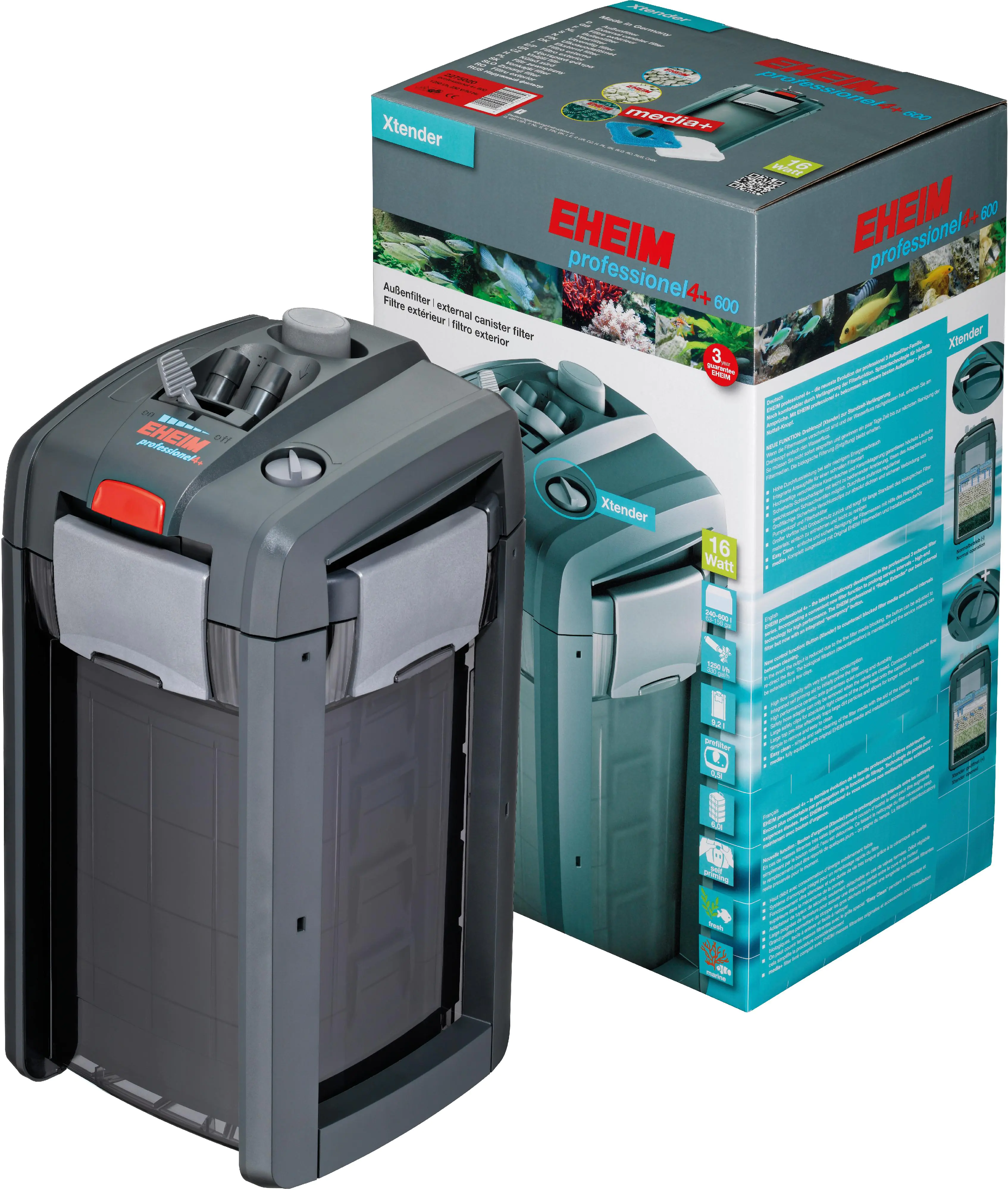 Eheim Außenfilter Professionel 4+ 600 Eheim Außenfilter Professionel 4+ 600