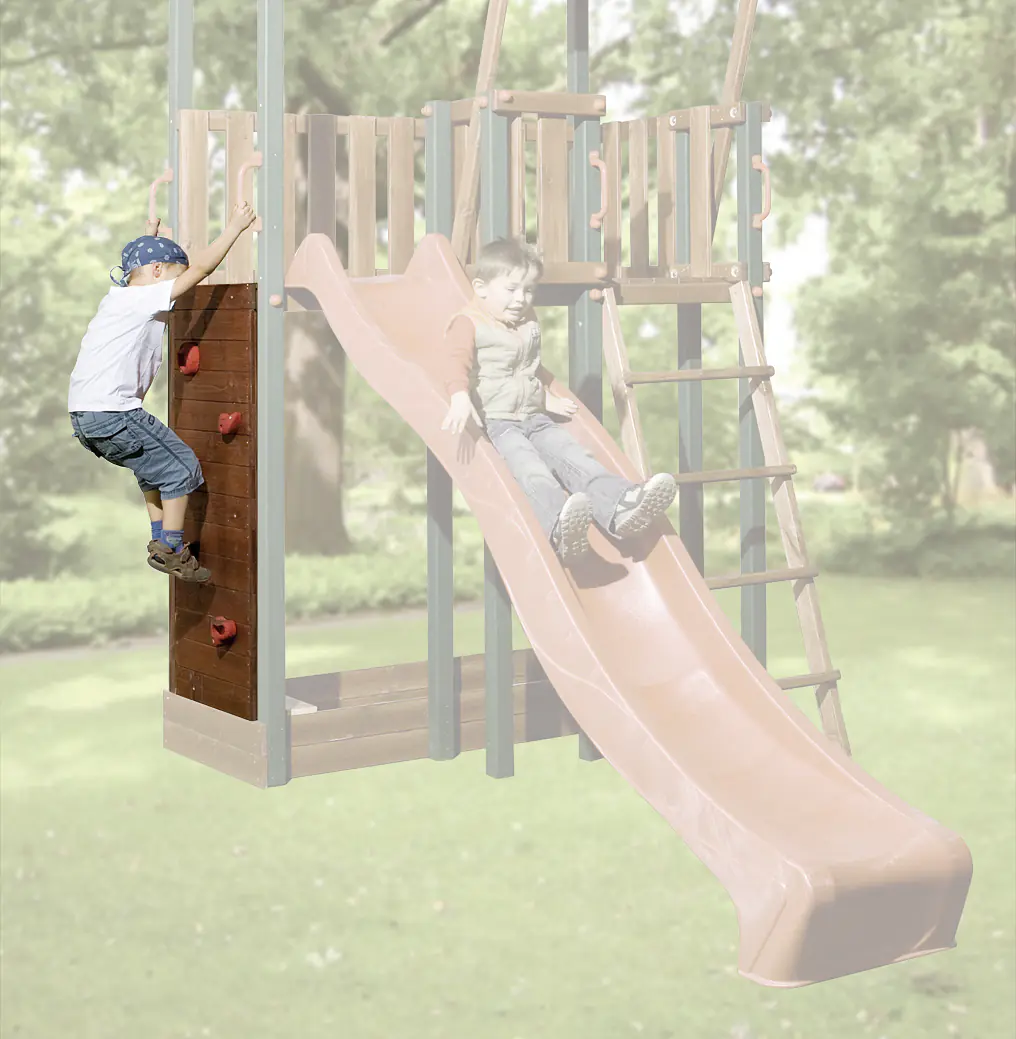 Weka Kletterwand 150 x 100 cm mit 5 Steinen