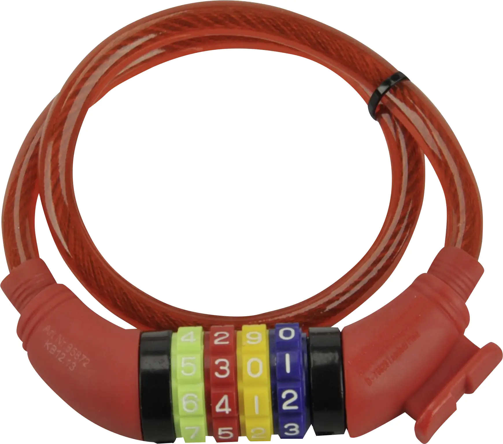 Fischer Seilschloss Zahlen L 600mm Ø 10mm Fischer Seilschloss Zahlen L 600mm Ø 10mm