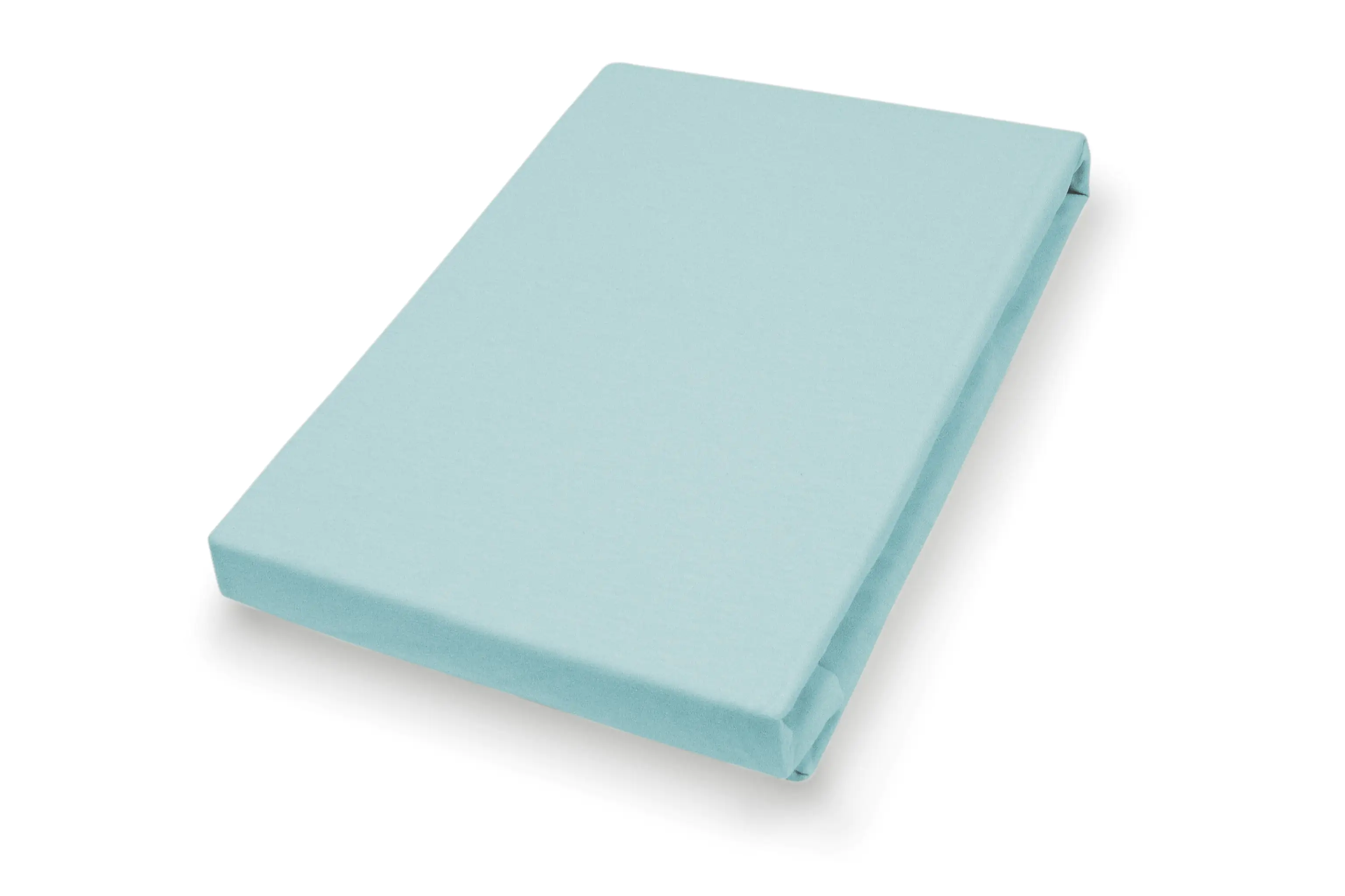 Vario Jersey-Spannbetttuch lagune, 150 x 200 cm
