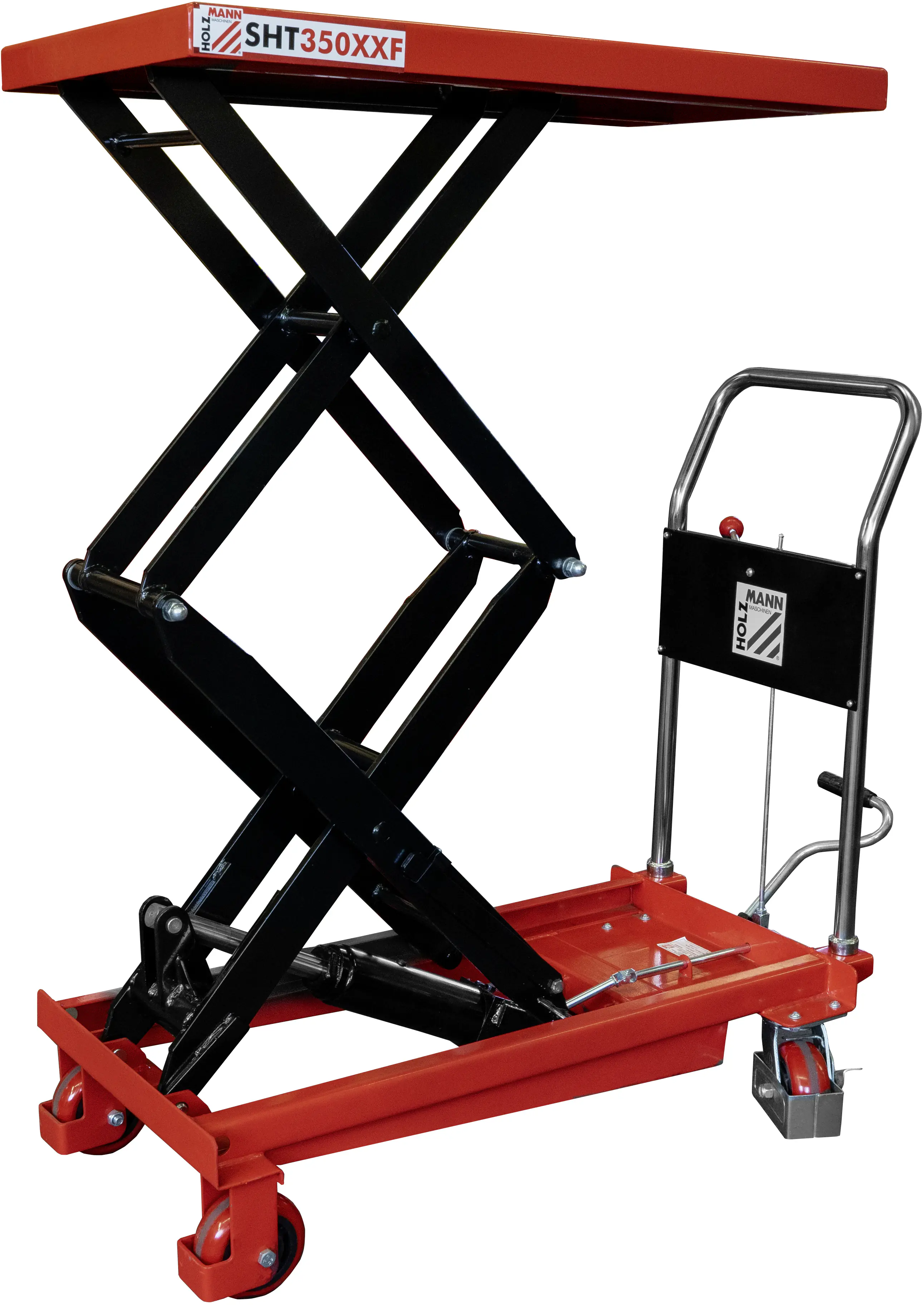 Holzmann Scheren-Hubtischwagen SHT350XXF Höhe: 36 - 130 cm