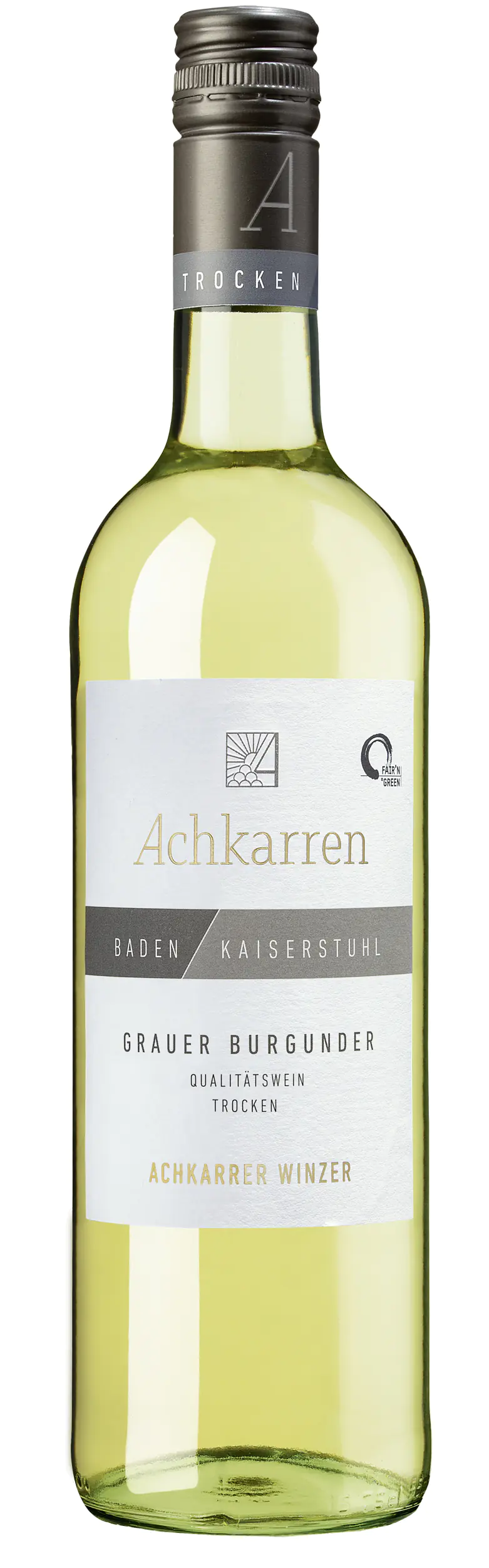 Achkarrer Weißwein Grauer Burgunder trocken Deutschland 0,75 L