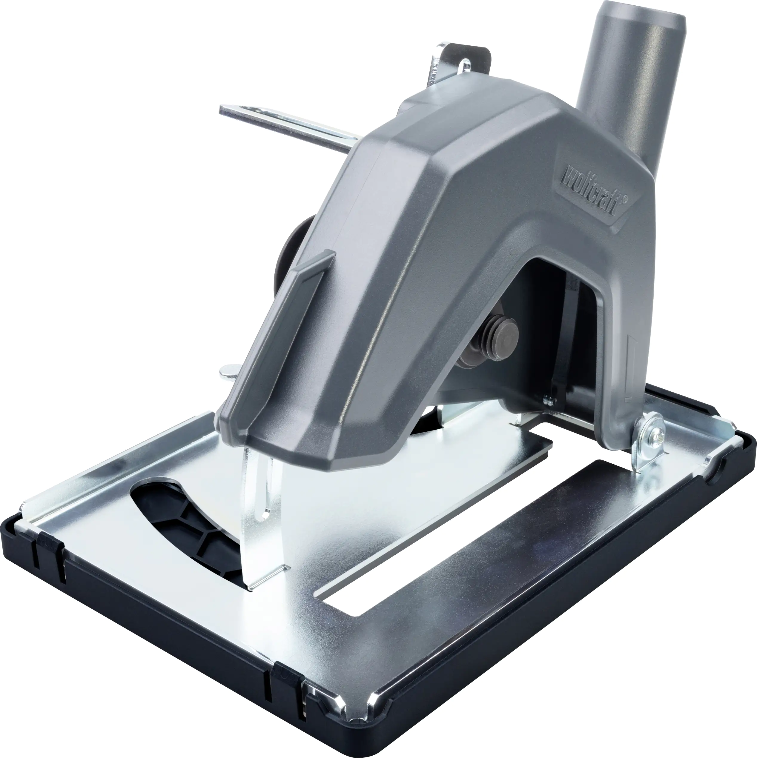 Wolfcraft Absaughaube mit Führungsschlitten für Winkelschleifer Wolfcraft Absaughaube mit Führungsschlitten für Winkelschleifer