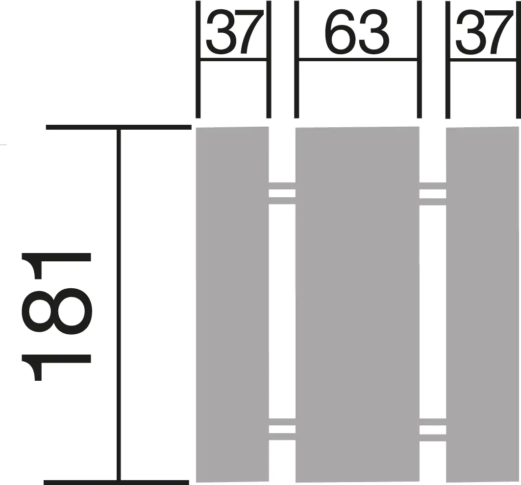 Weka Sitzbankgarnitur feststehend Sockelmaß: B 142 x T 135