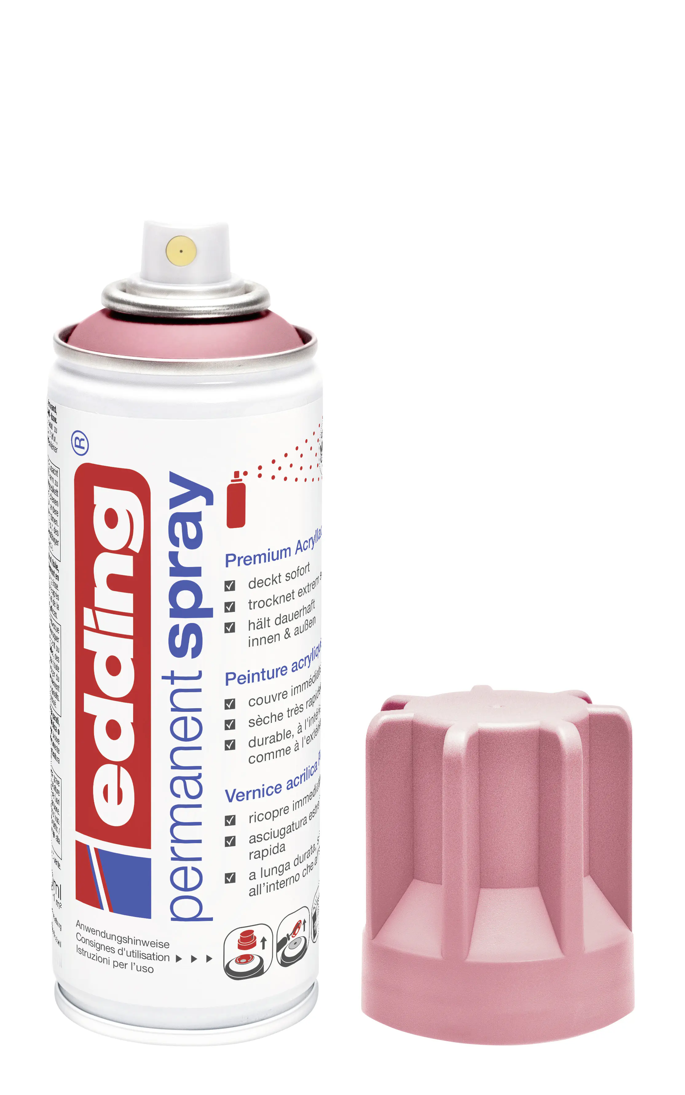 Edding 5200 Permanentspray 200 ml classy mauve