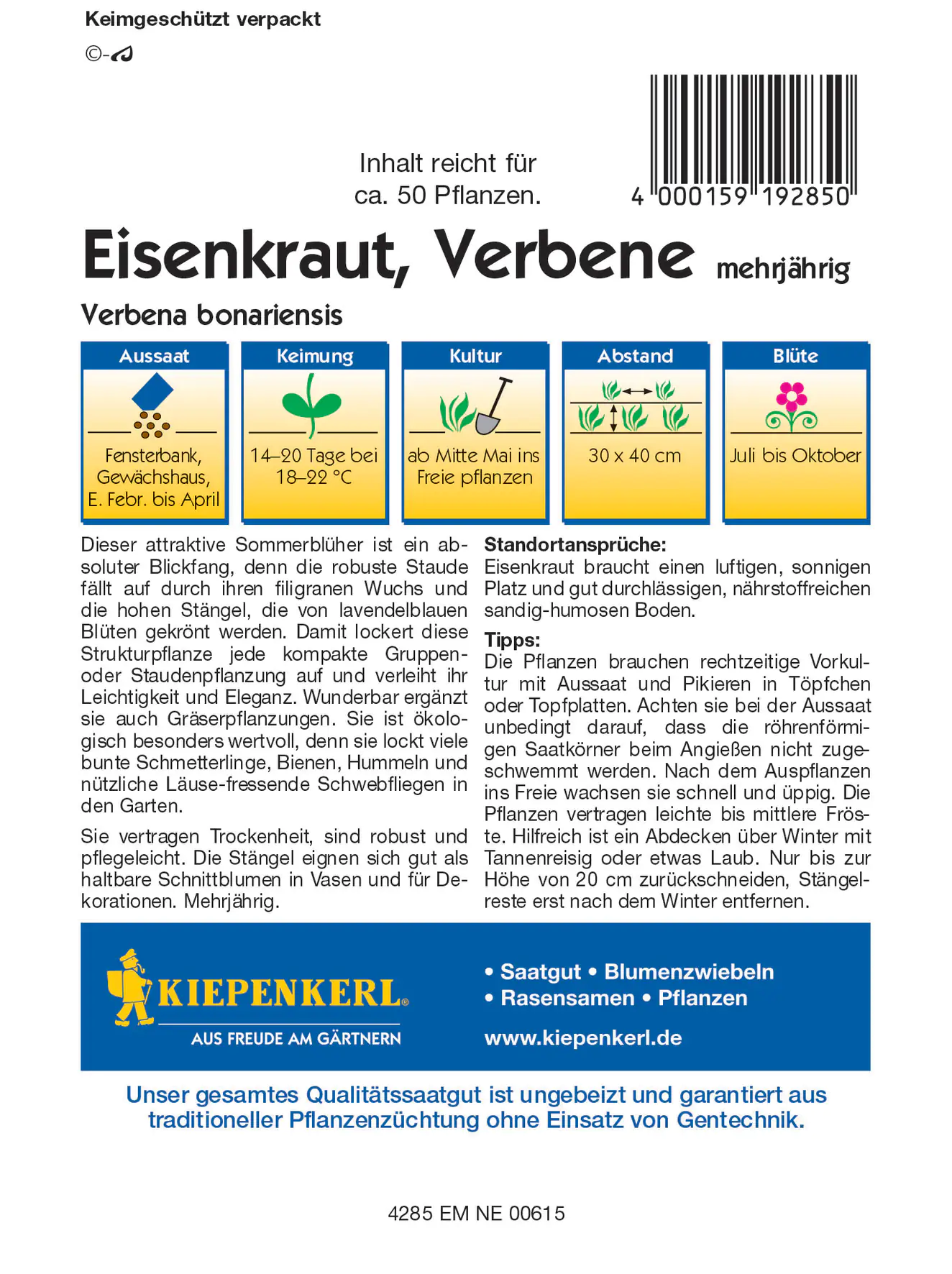 Kiepenkerl Eisenkraut