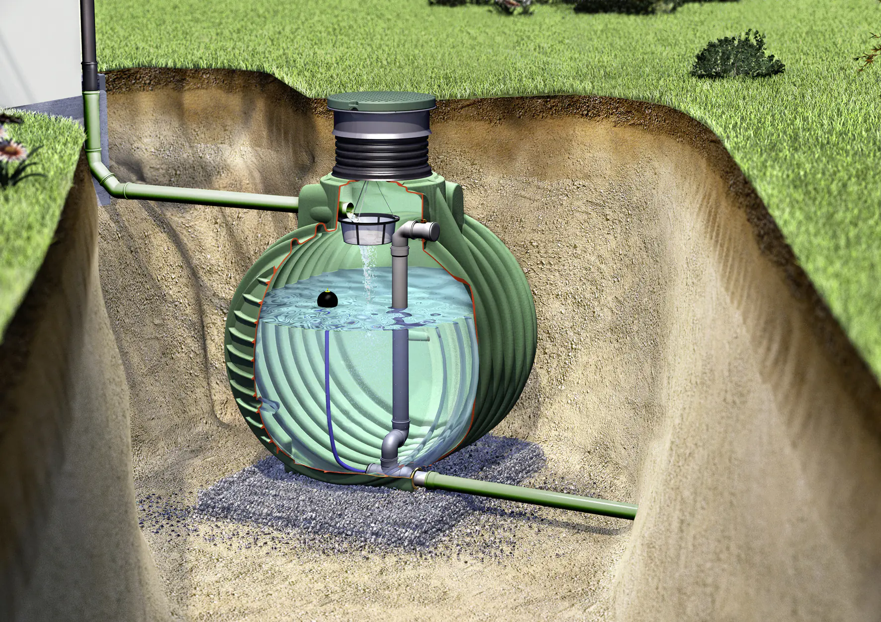 Garantia Retentionszisterne Columbus 3.700 l