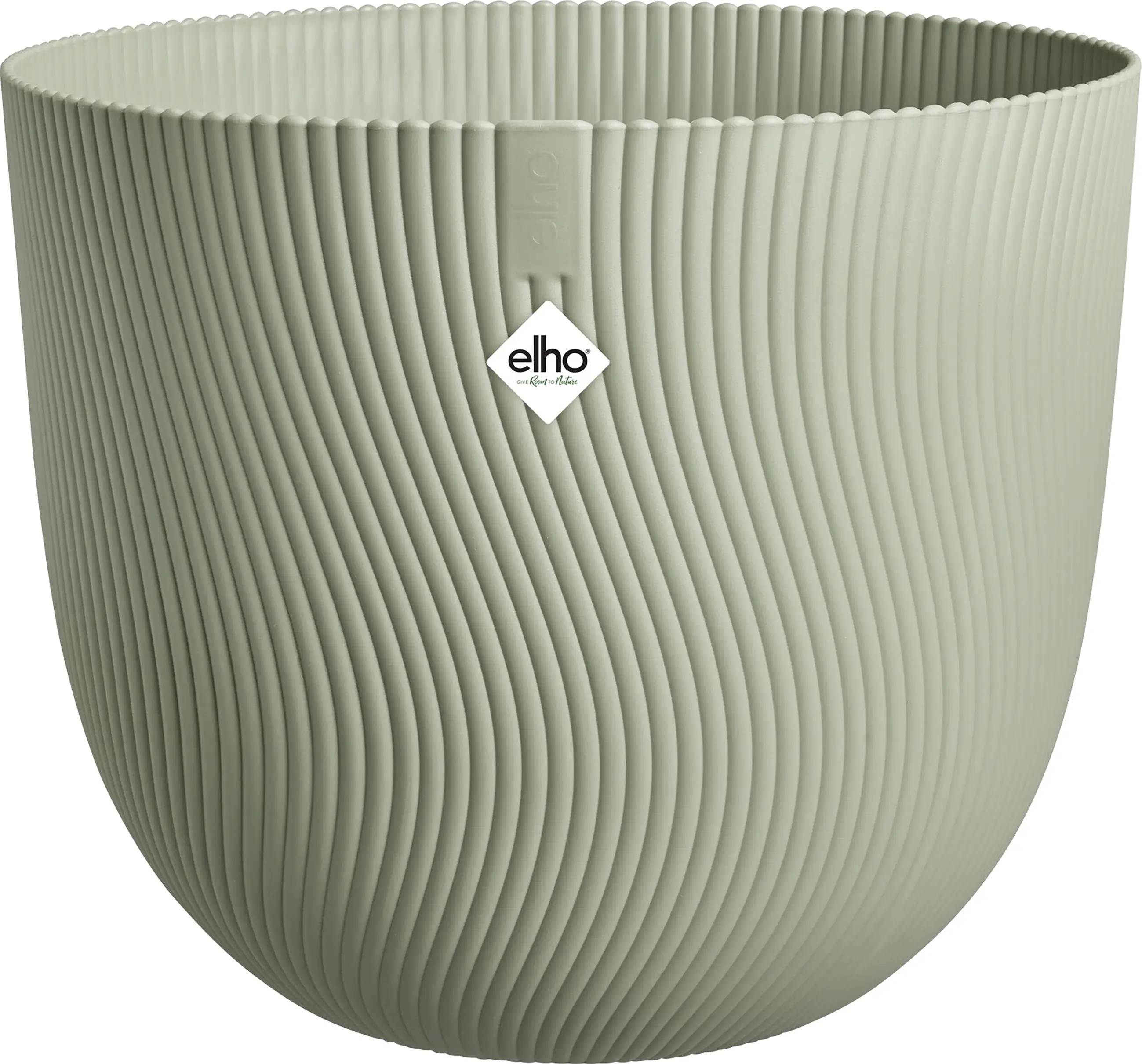 Elho Übertopf Sereh Kunststoff grün Ø 39 x 33 cm