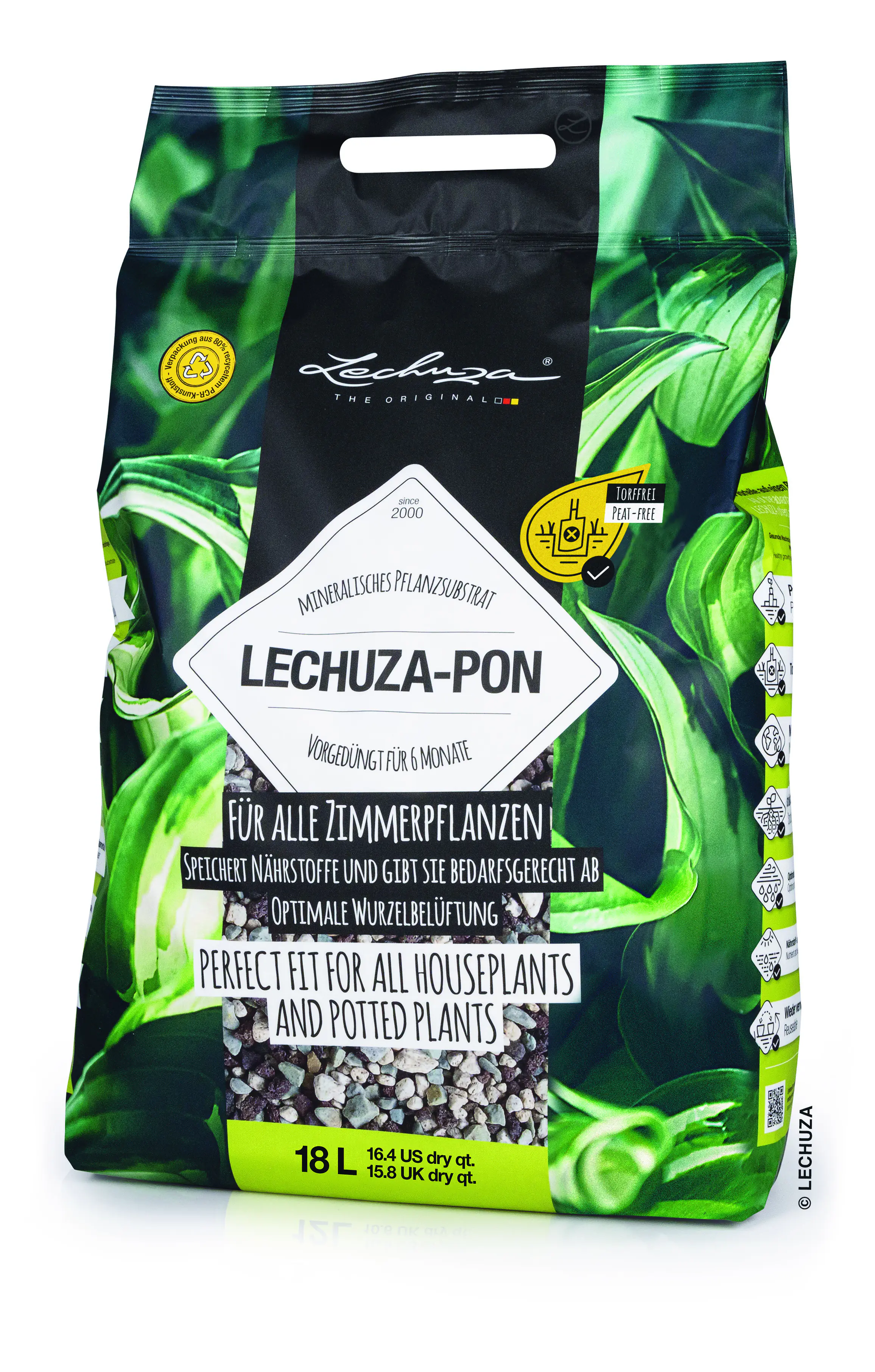 Lechuza Pon Pflanzgranulat 18 L torffrei