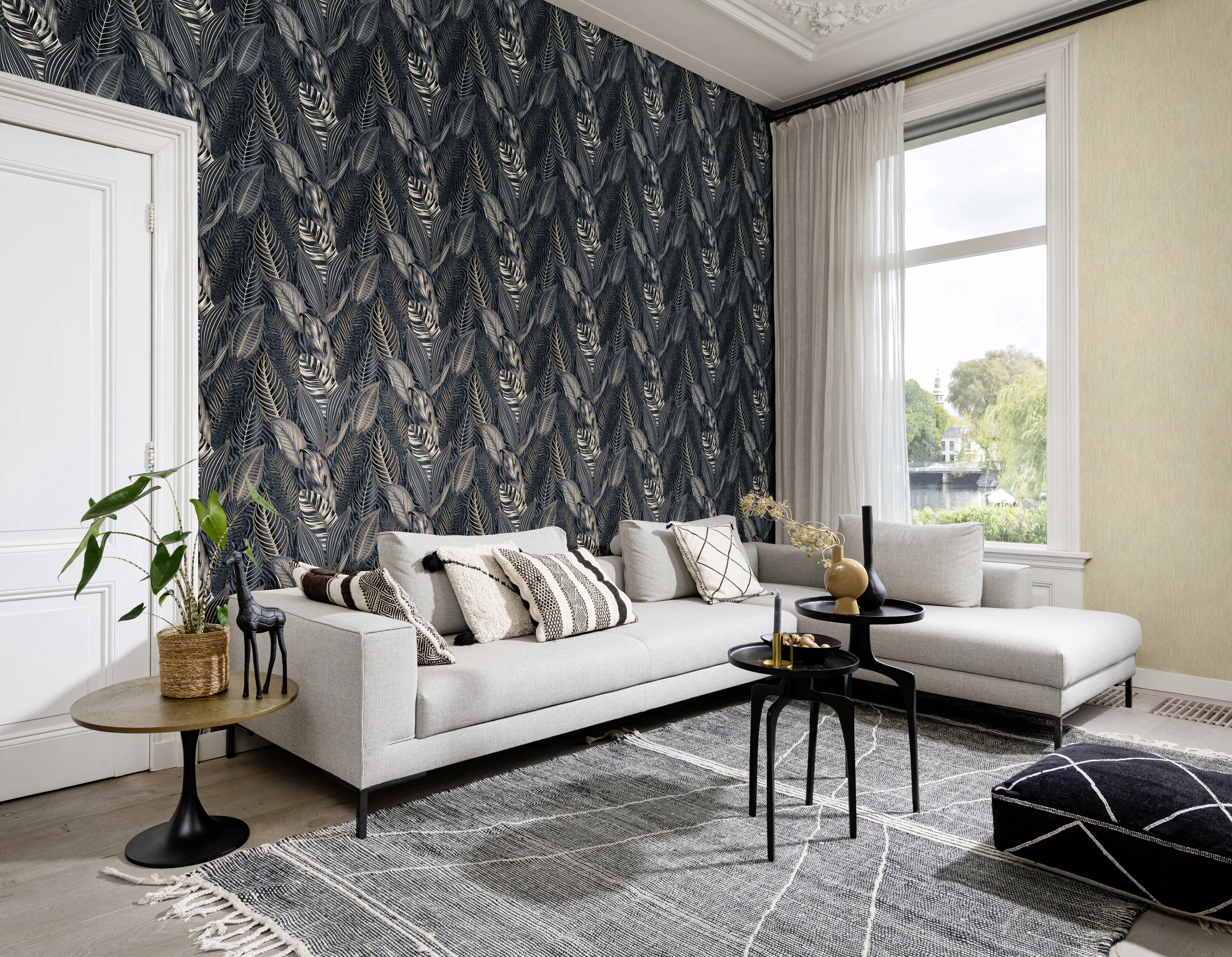 Rasch Vliestapete 746037 Beige-Dunkelbeige Uni 10,05 m x 0,53 m