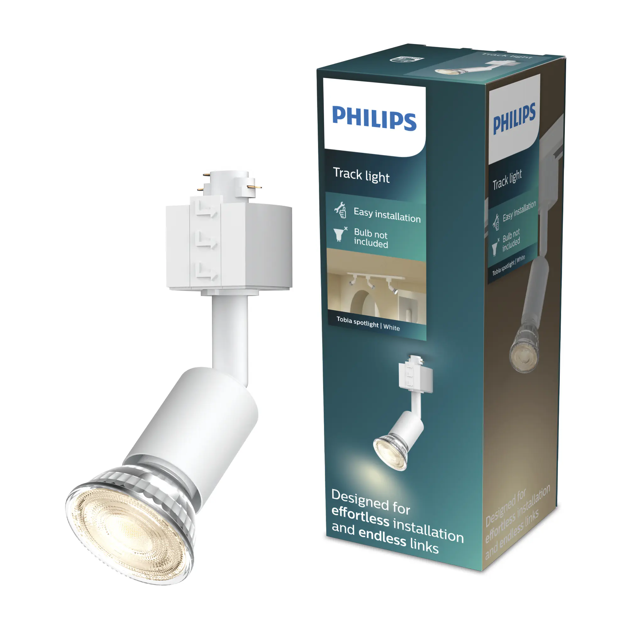 Philips Schienenleuchte 1er Spot Tobia Easy Link weiß Philips Schienenleuchte 1er Spot Tobia Easy Link weiß