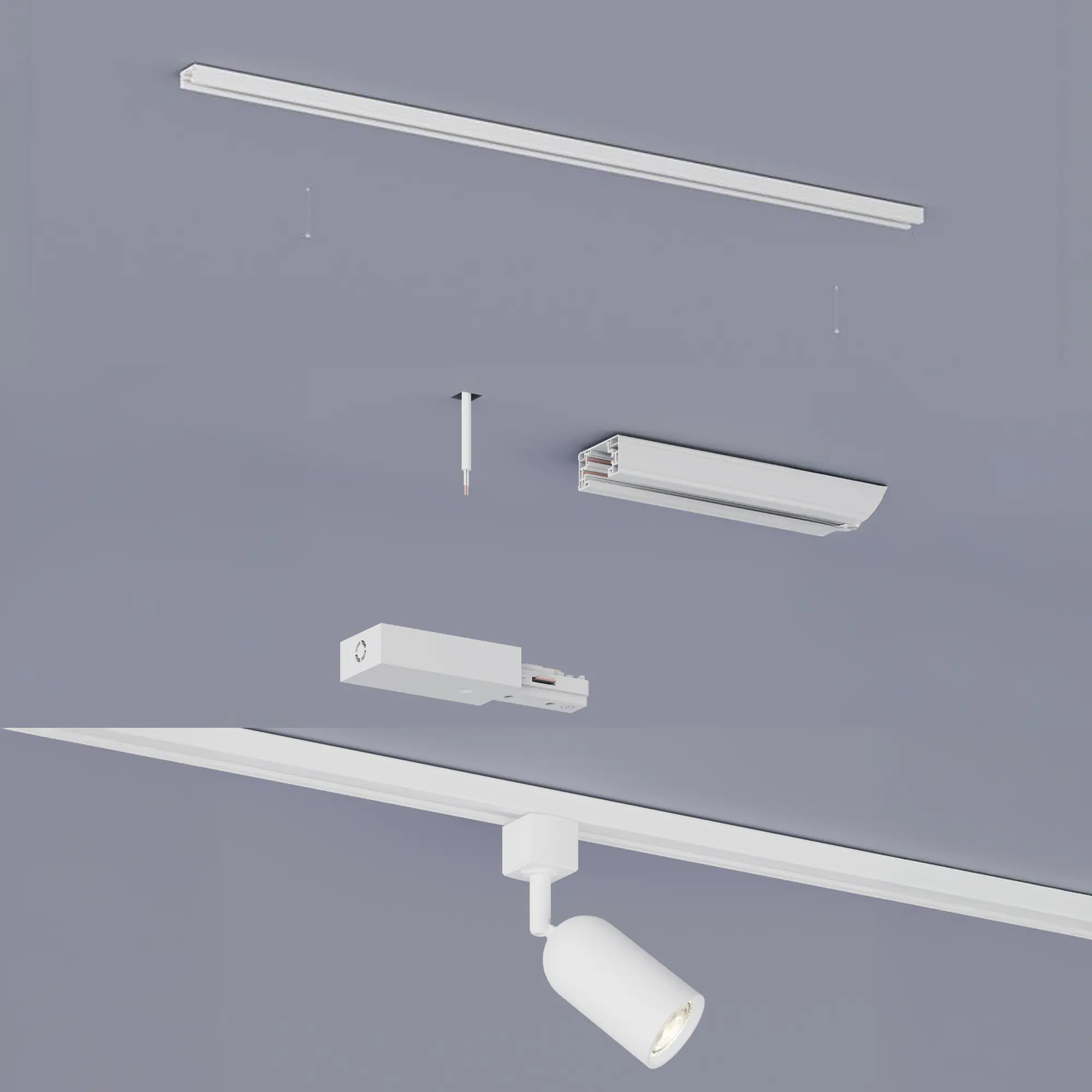 Philips EasyLink Stromverbinder für Schienenleuchte T weiß Philips EasyLink Stromverbinder für Schienenleuchte T weiß