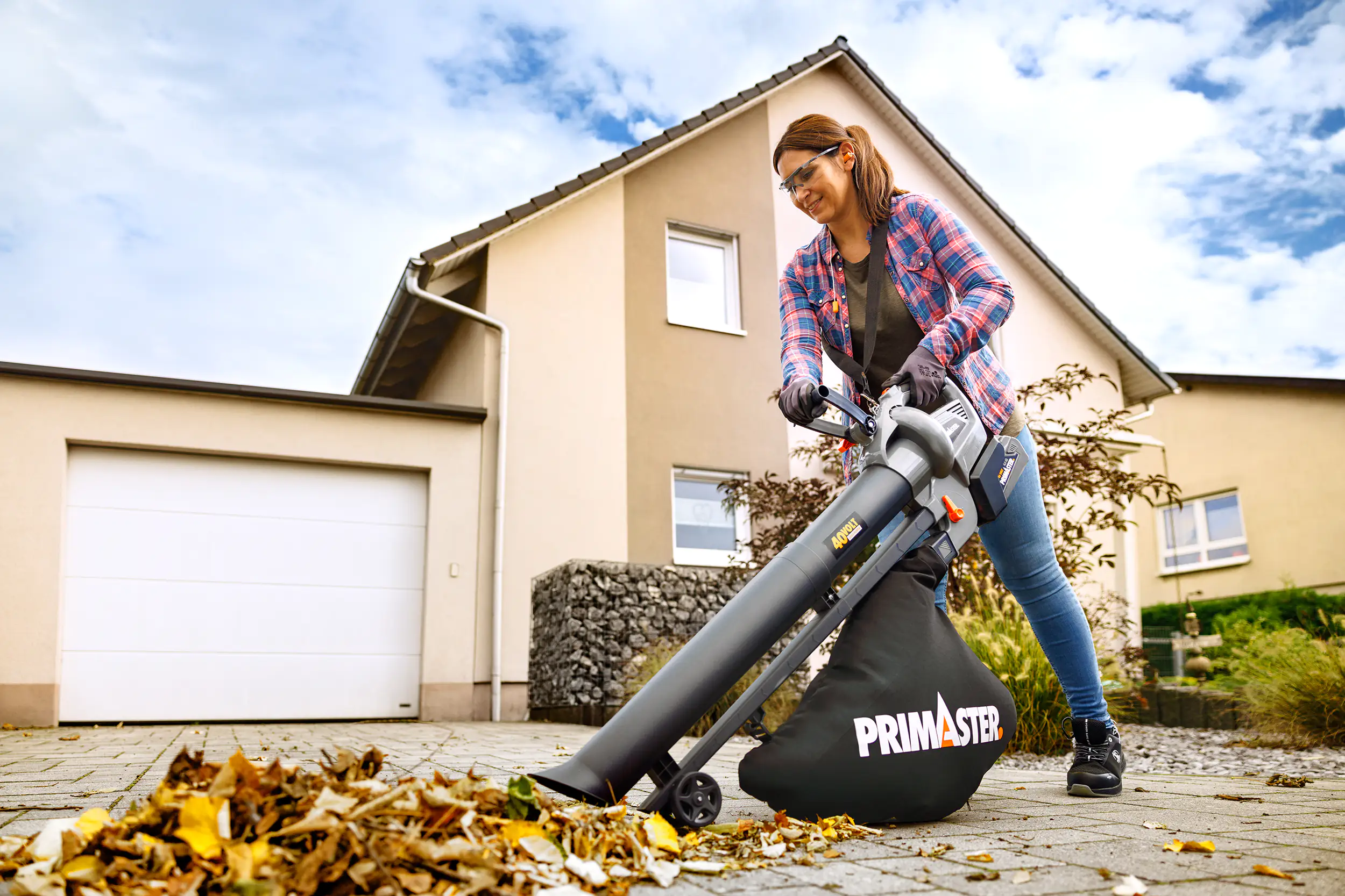 Primaster Akku-Laubsauger PMALS 40 ohne Akku und Ladegerät Primaster Akku-Laubsauger PMALS 40 ohne Akku und Ladegerät