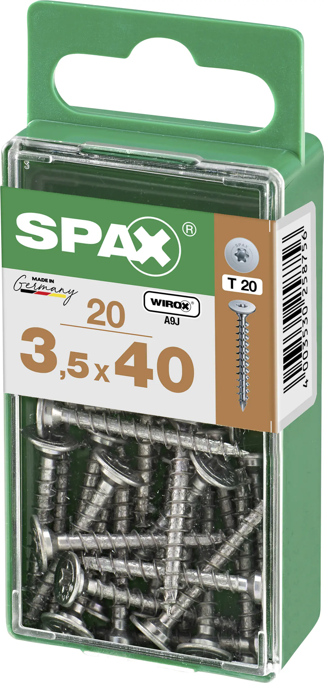 Spax Möbelbauschrauben 3.5 x 40 mm TX 20 - 20 Stk.