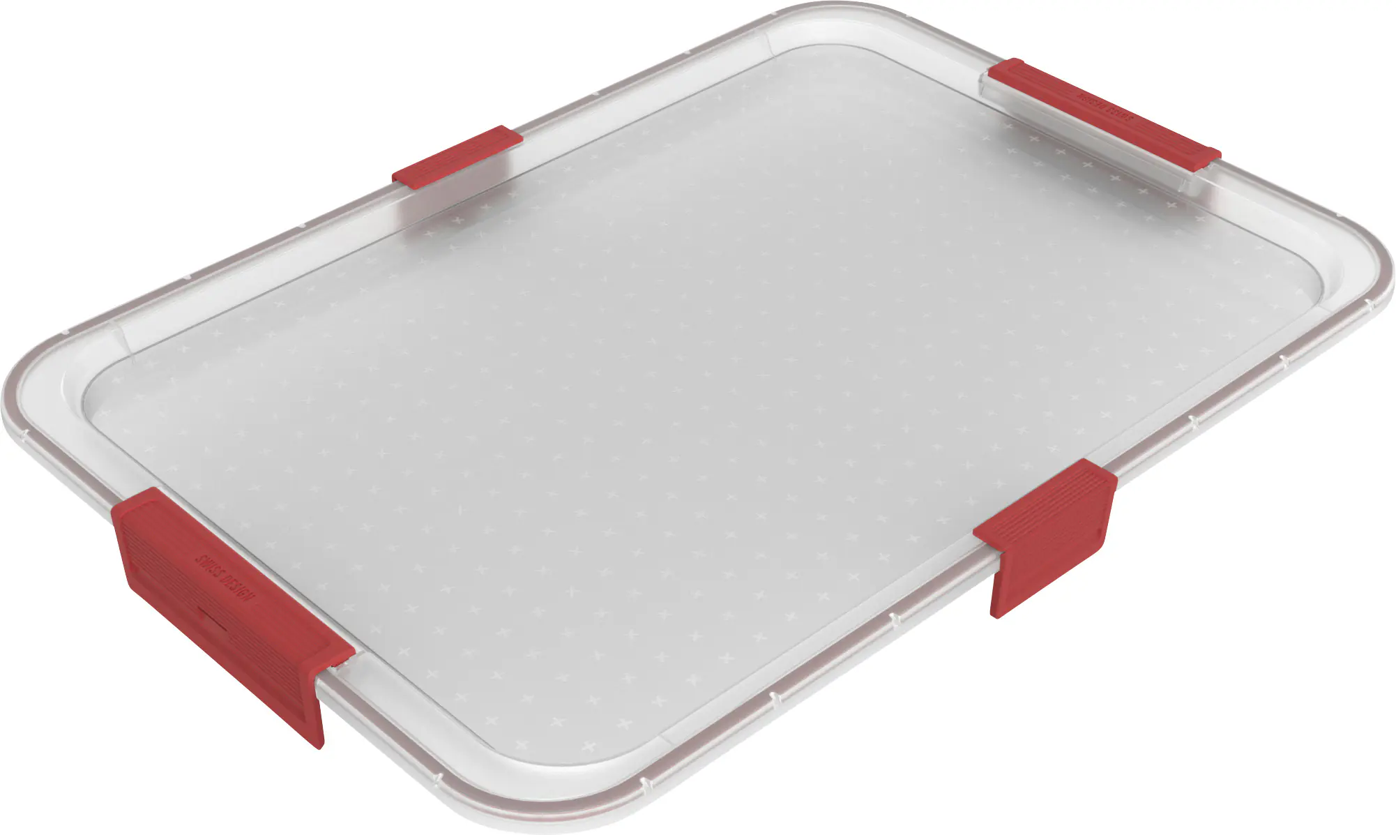 Rotho Deckel mit Dichtung zu Box Albris 45 L rot 56 x 40 x 3 cm (LxBxH)