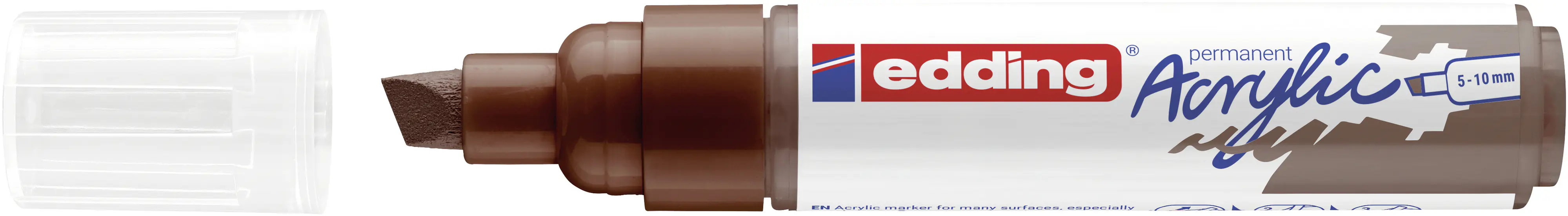 edding 5000 Acrylmarker breit schokoladenbraun 5 - 10 mm