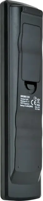 Schwaiger Fernbedienung 8 in 1 universal, schwarz, LR03 (AAA)