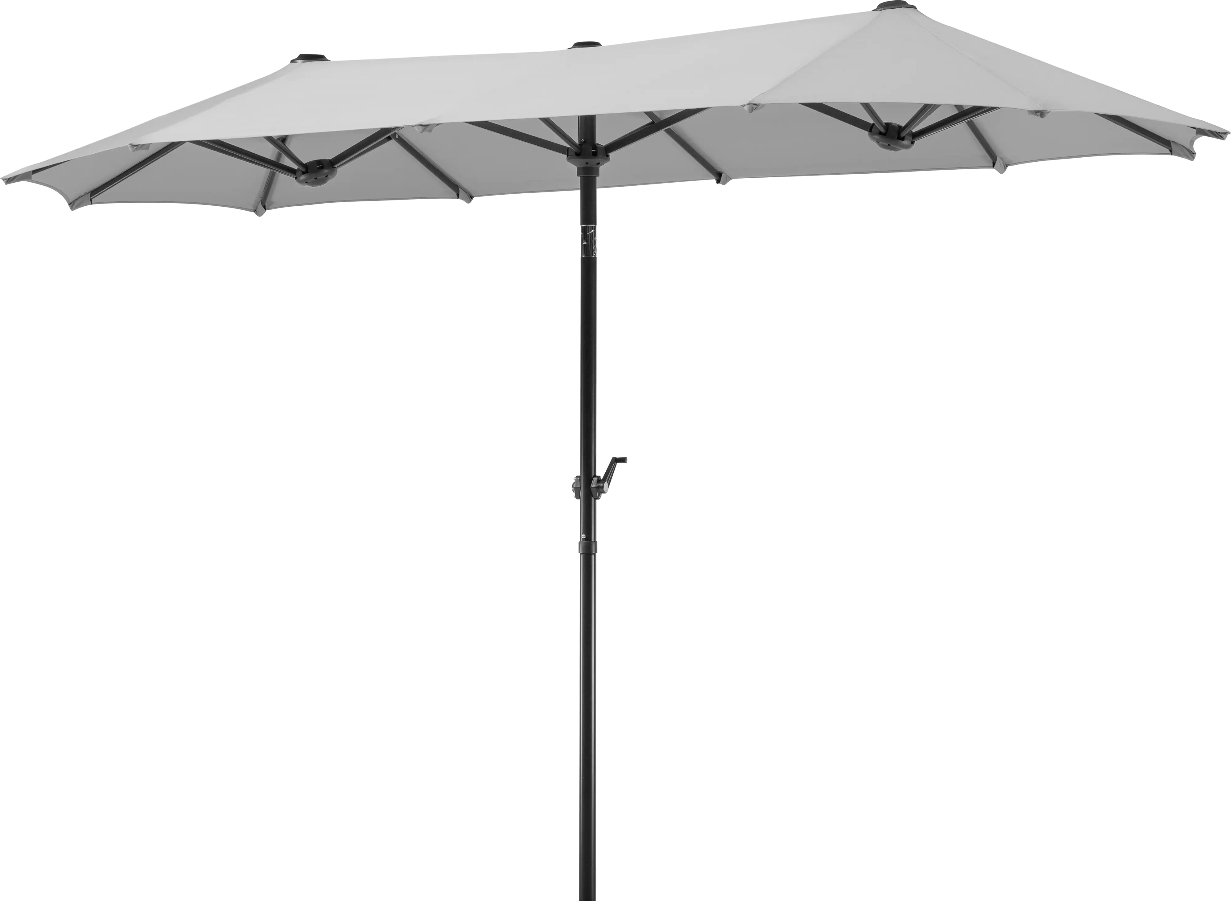 Schneider Sonnenschirm Salerno silbergrau 300 x 150 cm Schneider Sonnenschirm Salerno silbergrau 300 x 150 cm