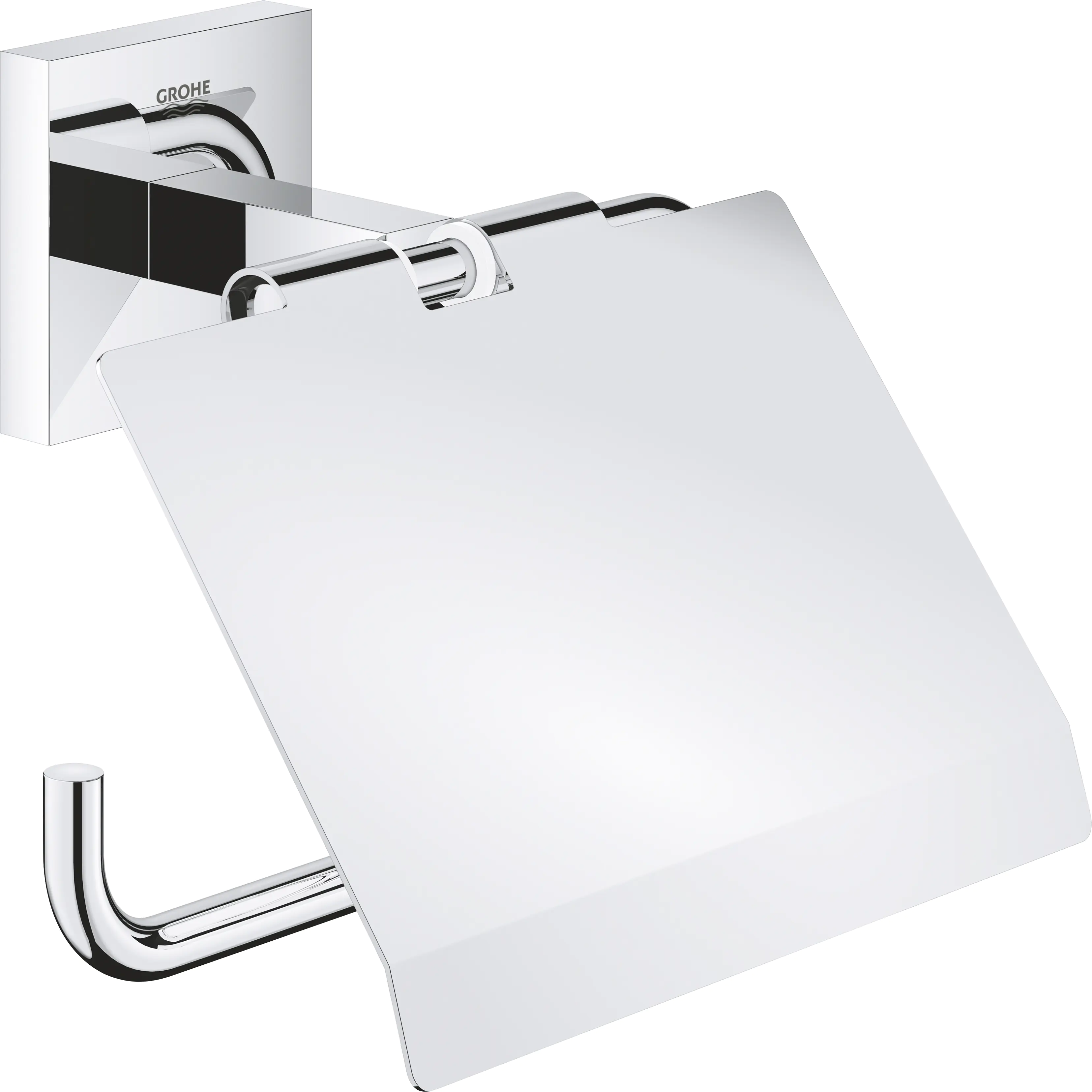 Grohe Start Cube WC-Papierhalter chrom klebbar Grohe Start Cube WC-Papierhalter chrom klebbar