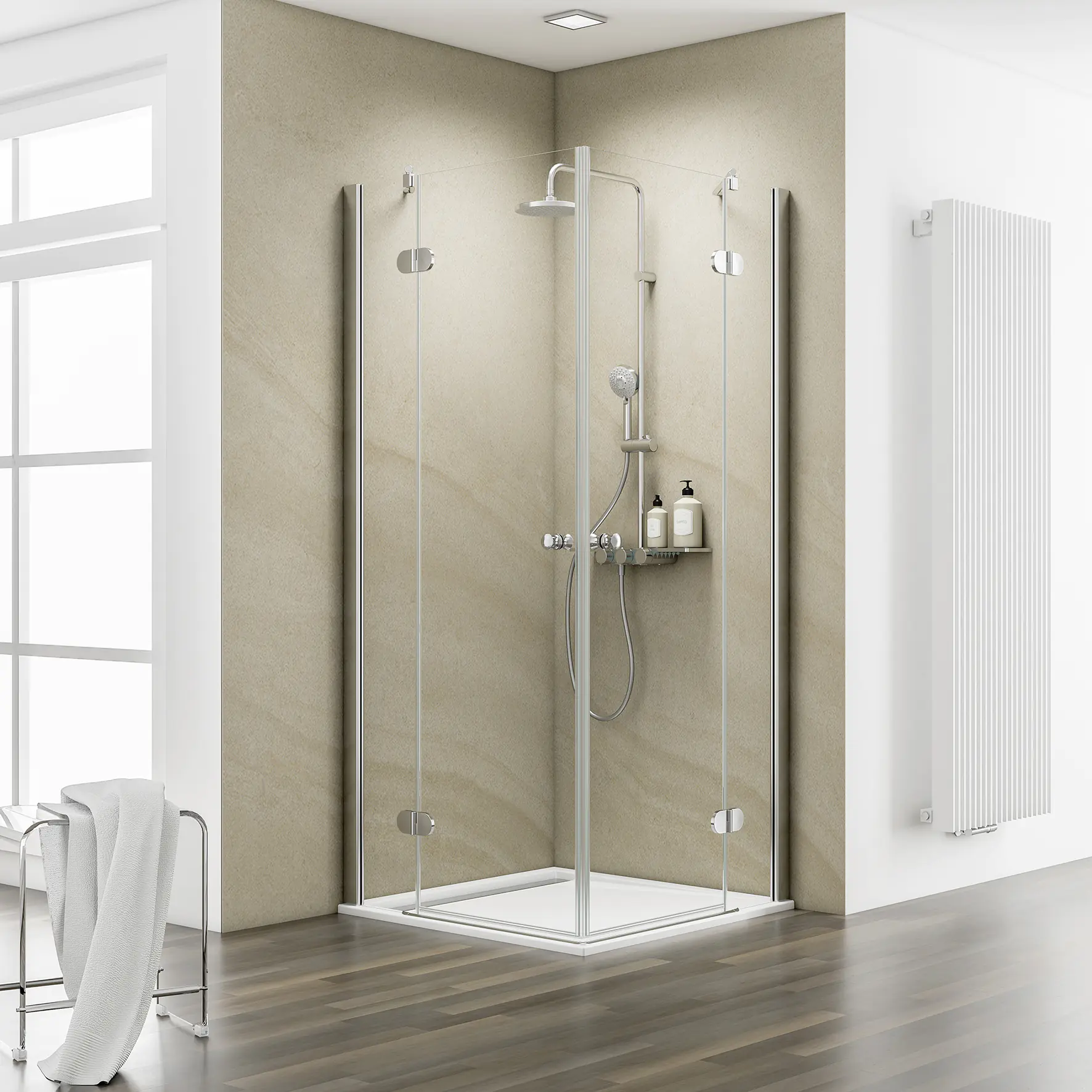 Schulte Eckeinstieg 90 x 90 x 200 cm MasterClass