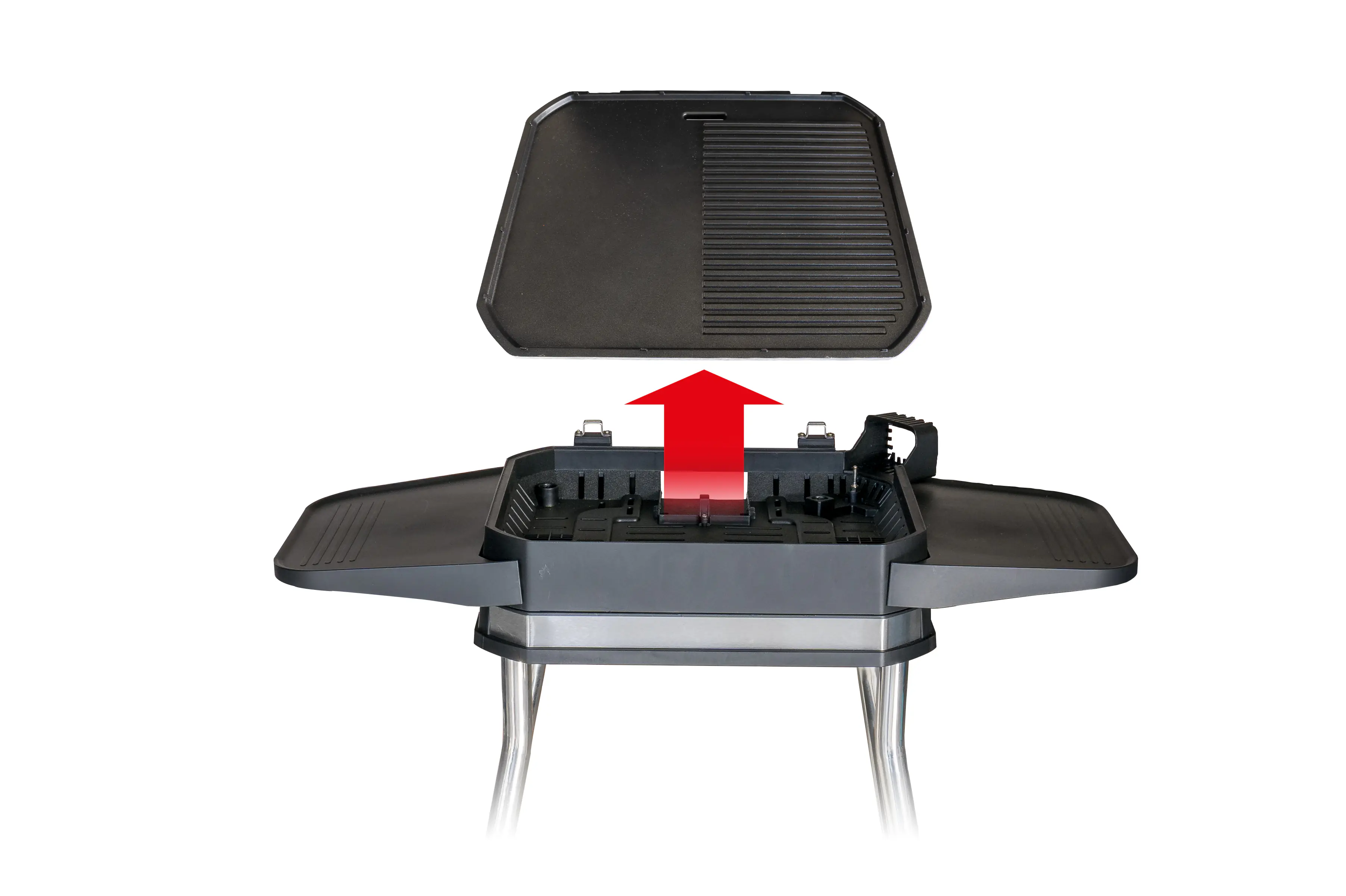 Unold Barbecue Stand-Tisch Elektrogrill Jimmy 58585 Grillfläche: 40 x 35 cm