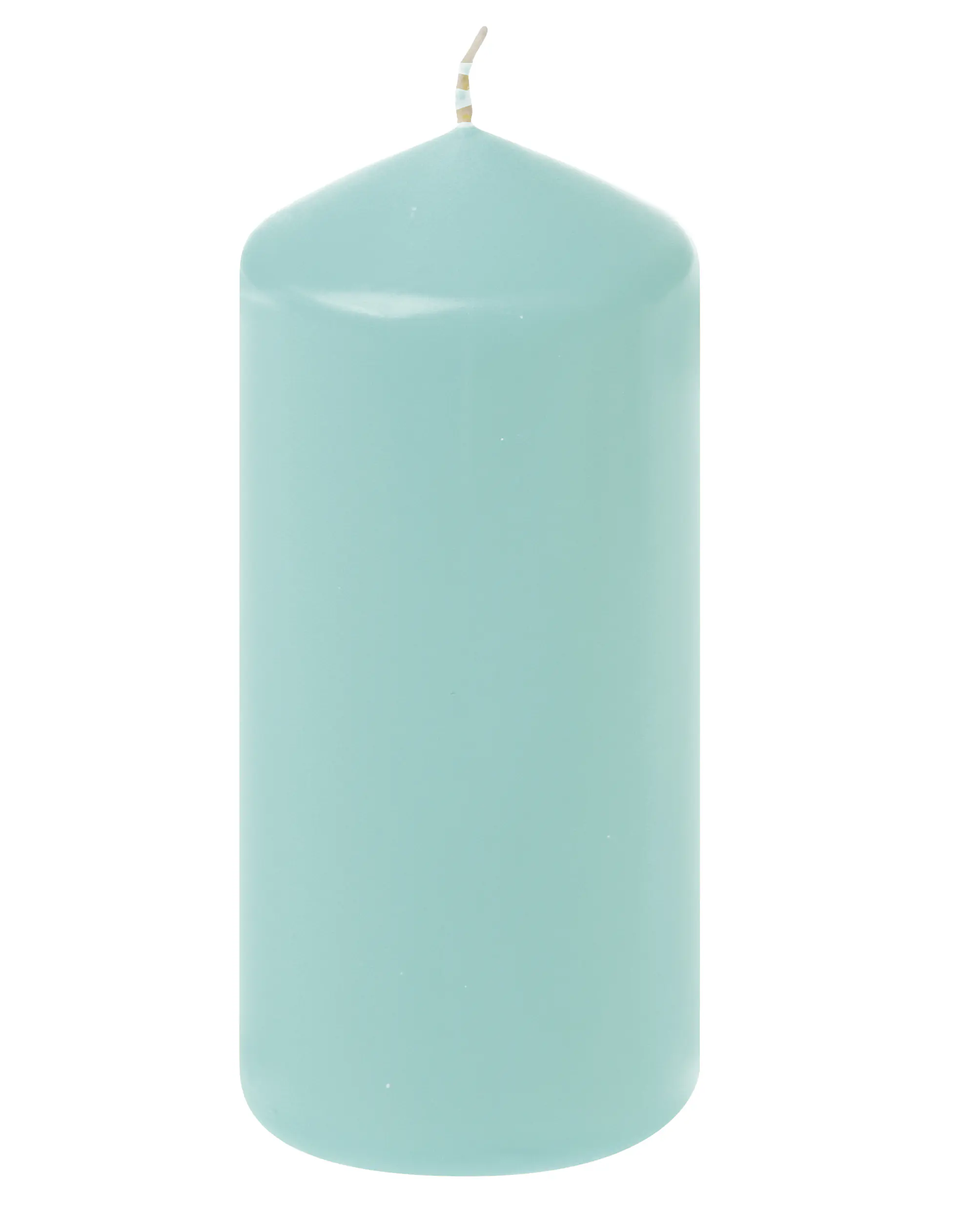 Steinhart Stumpenkerze Ø 5,7 x 13 cm mint 