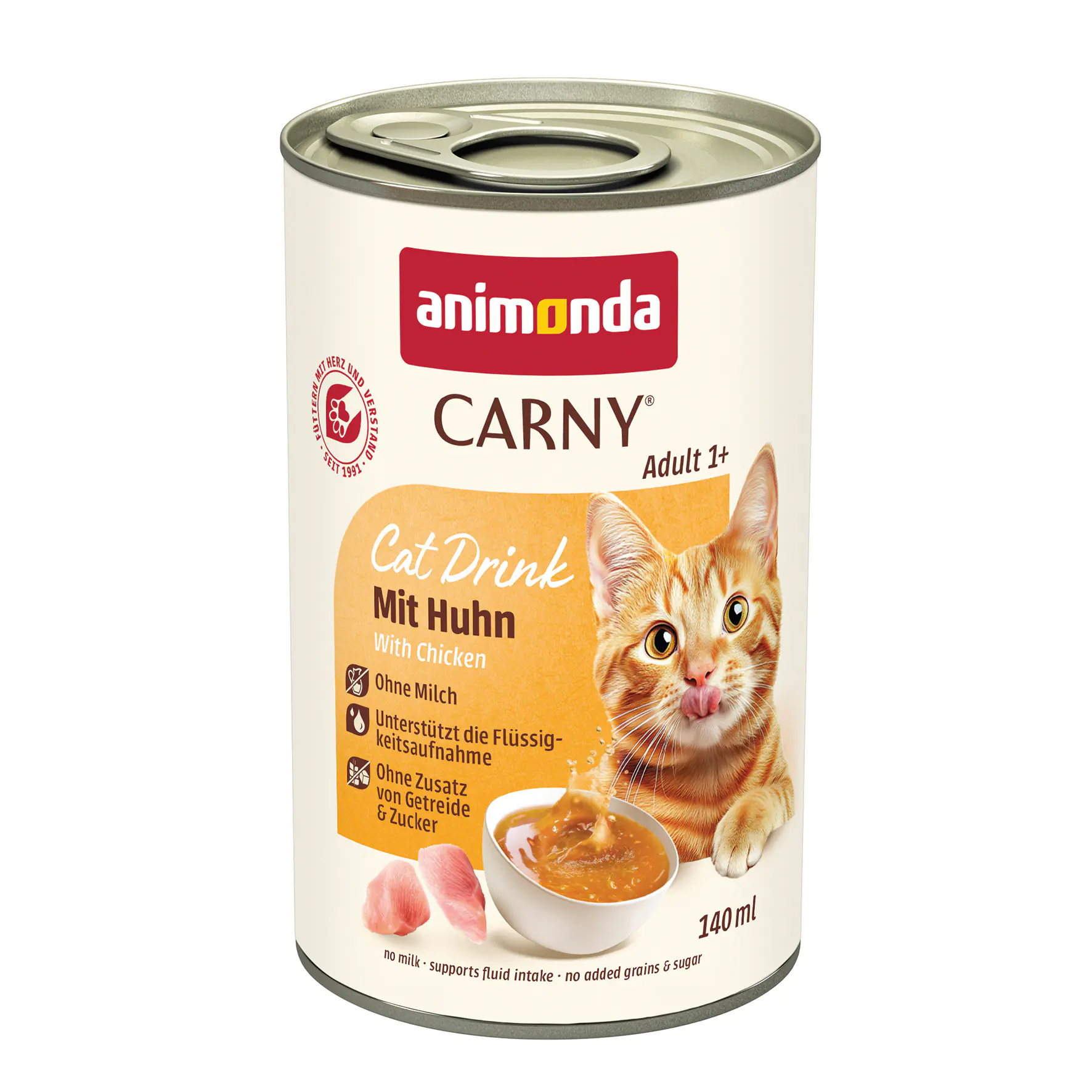 Animonda Carny Cat Drink Katzensnack Adult 140 ml Huhn