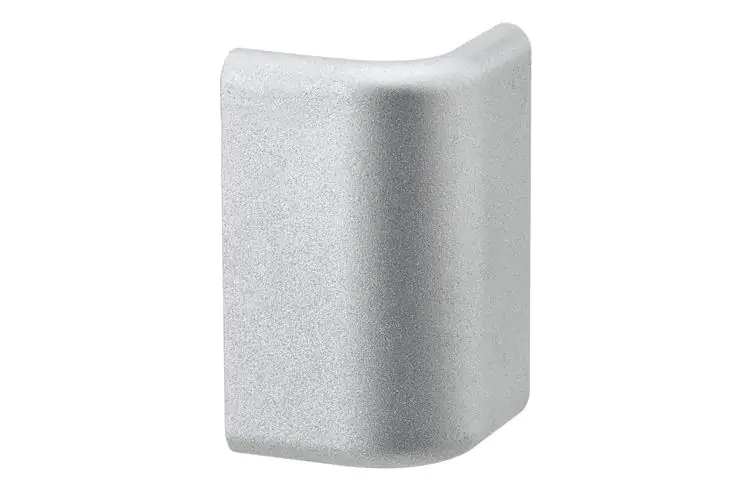 Paulmann Duo Profil End Cap 2er Packung Alu matt