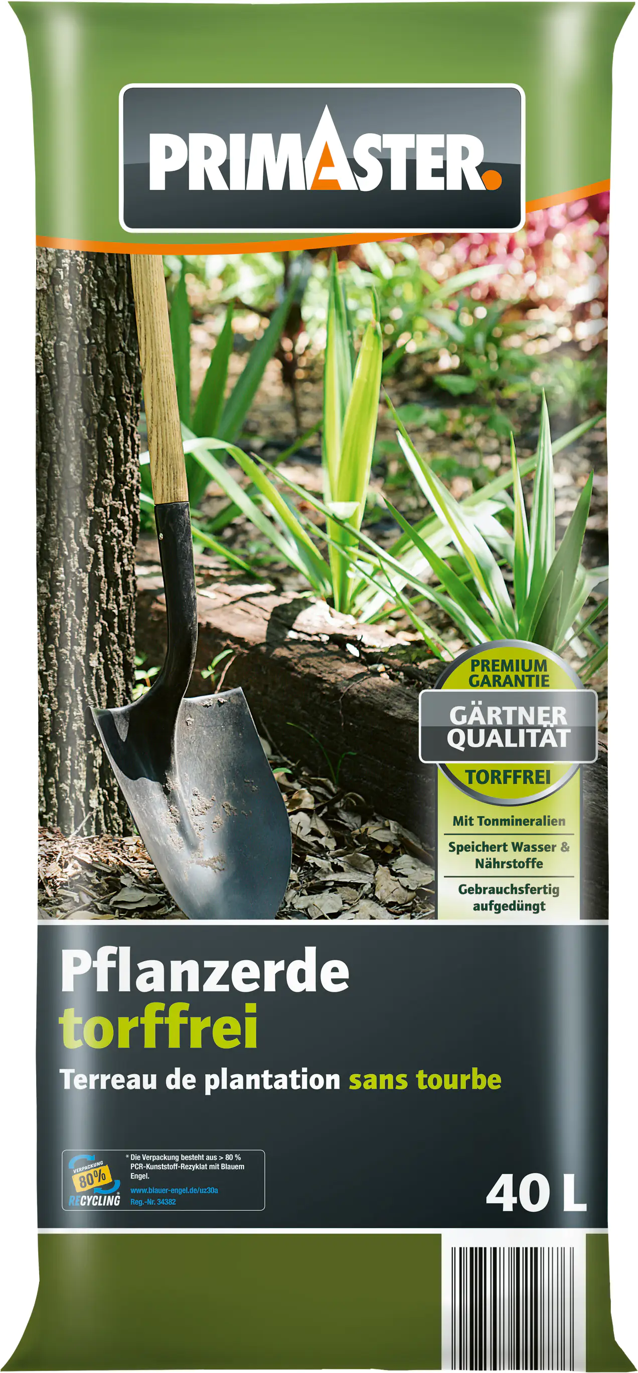 Primaster Pflanzerde 40 L torffrei Primaster Pflanzerde 40 L torffrei