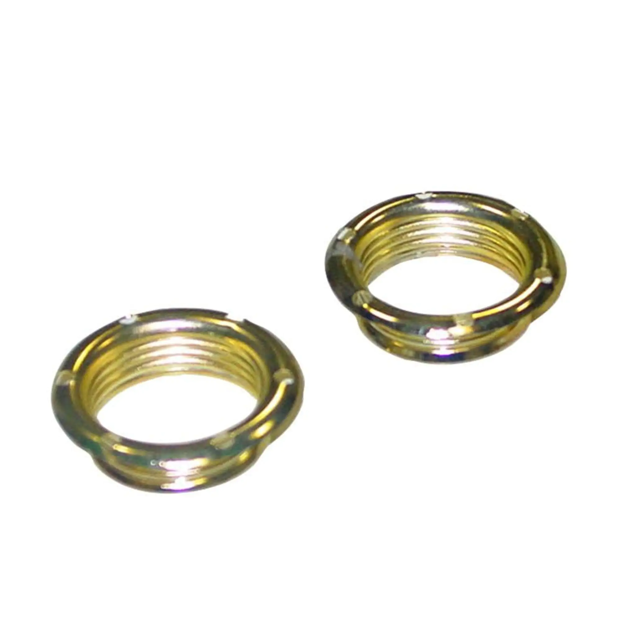 Schraubring E14 2x messing